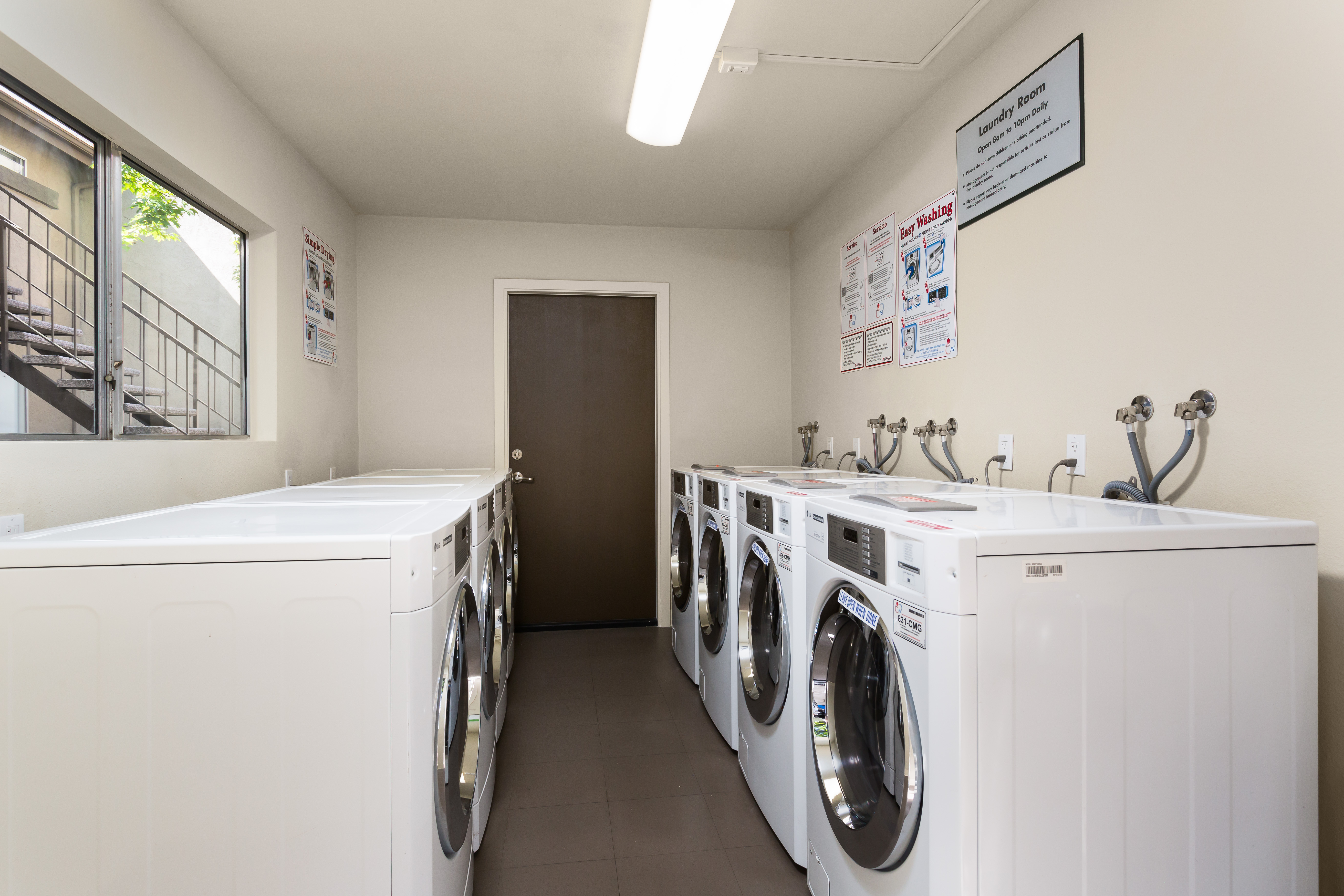 Laundry room at Eaves