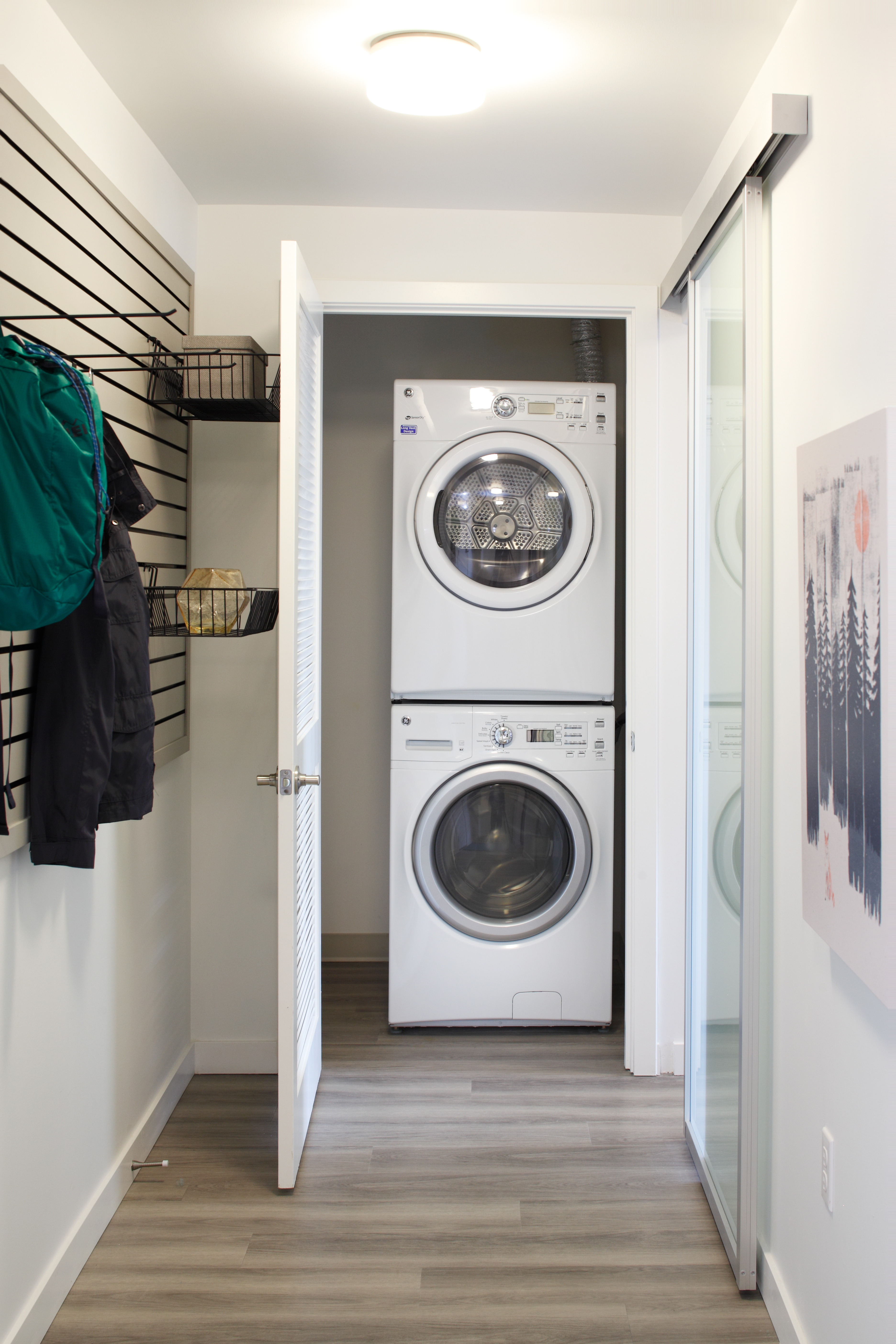 Laundry room at Avalon Esterra Park