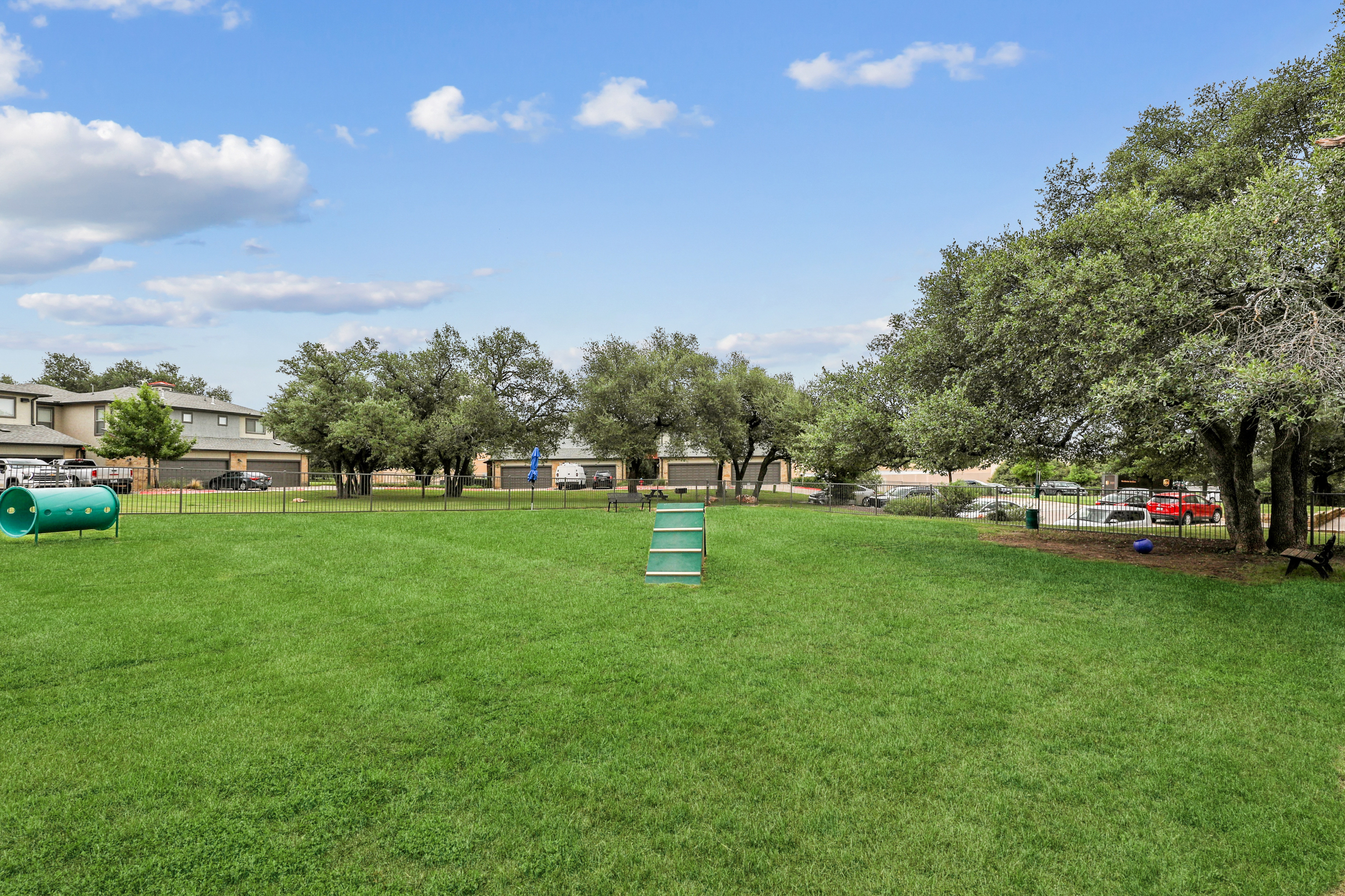 Dog park at Avalon Wolf Ranch