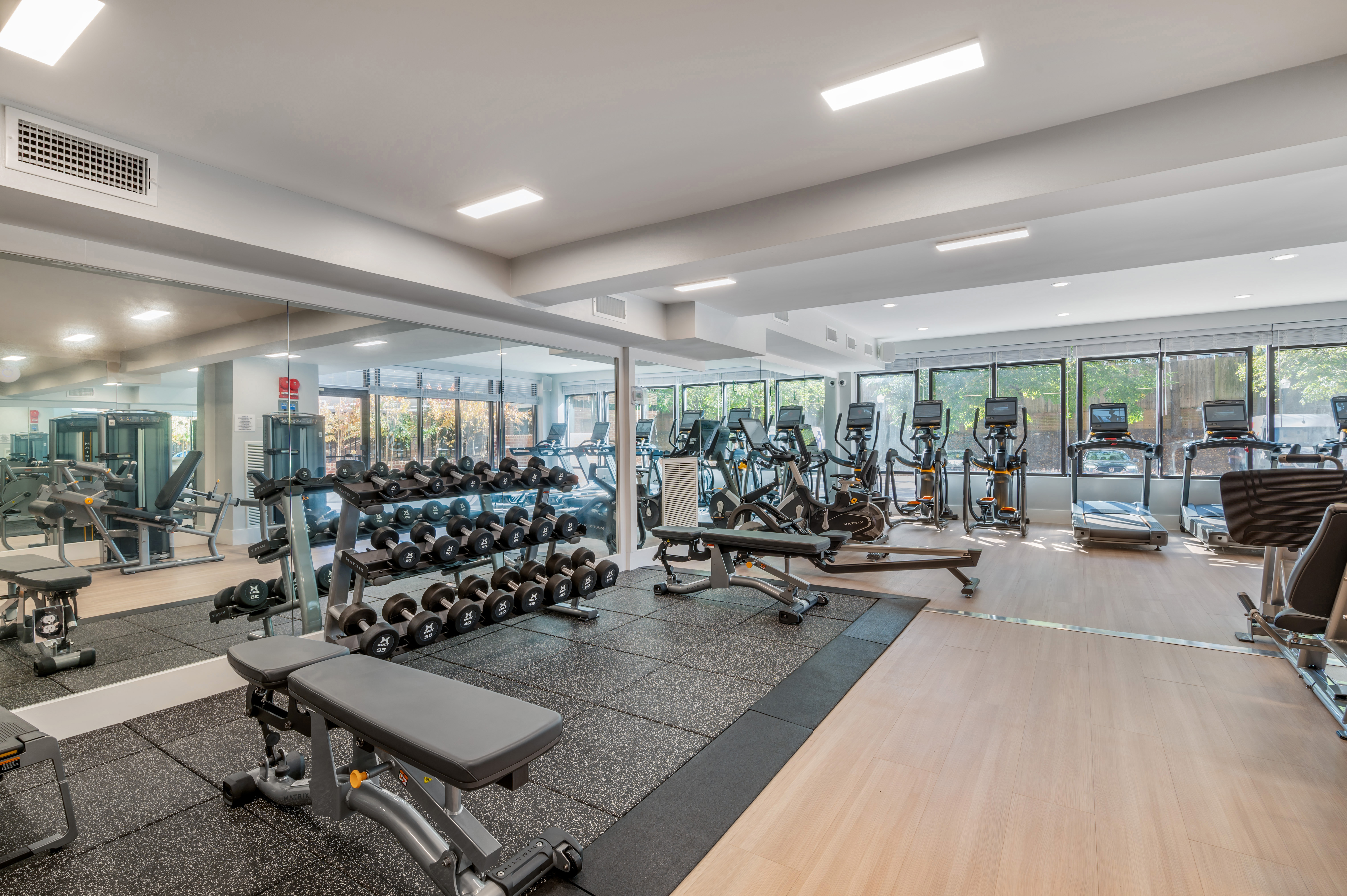 Gym at Avalon At Foxhall (3 of 6)