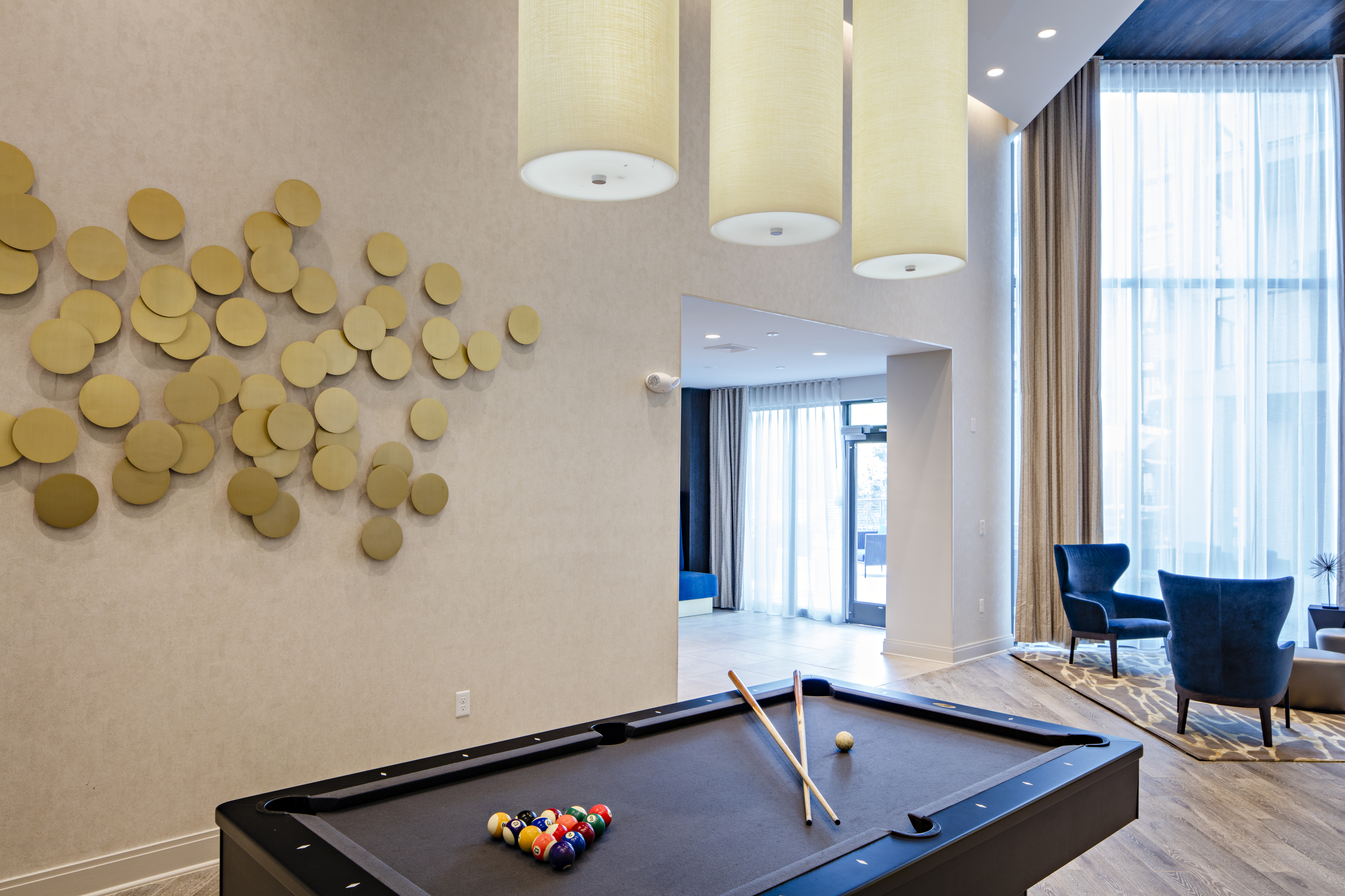 Game room at Avalon