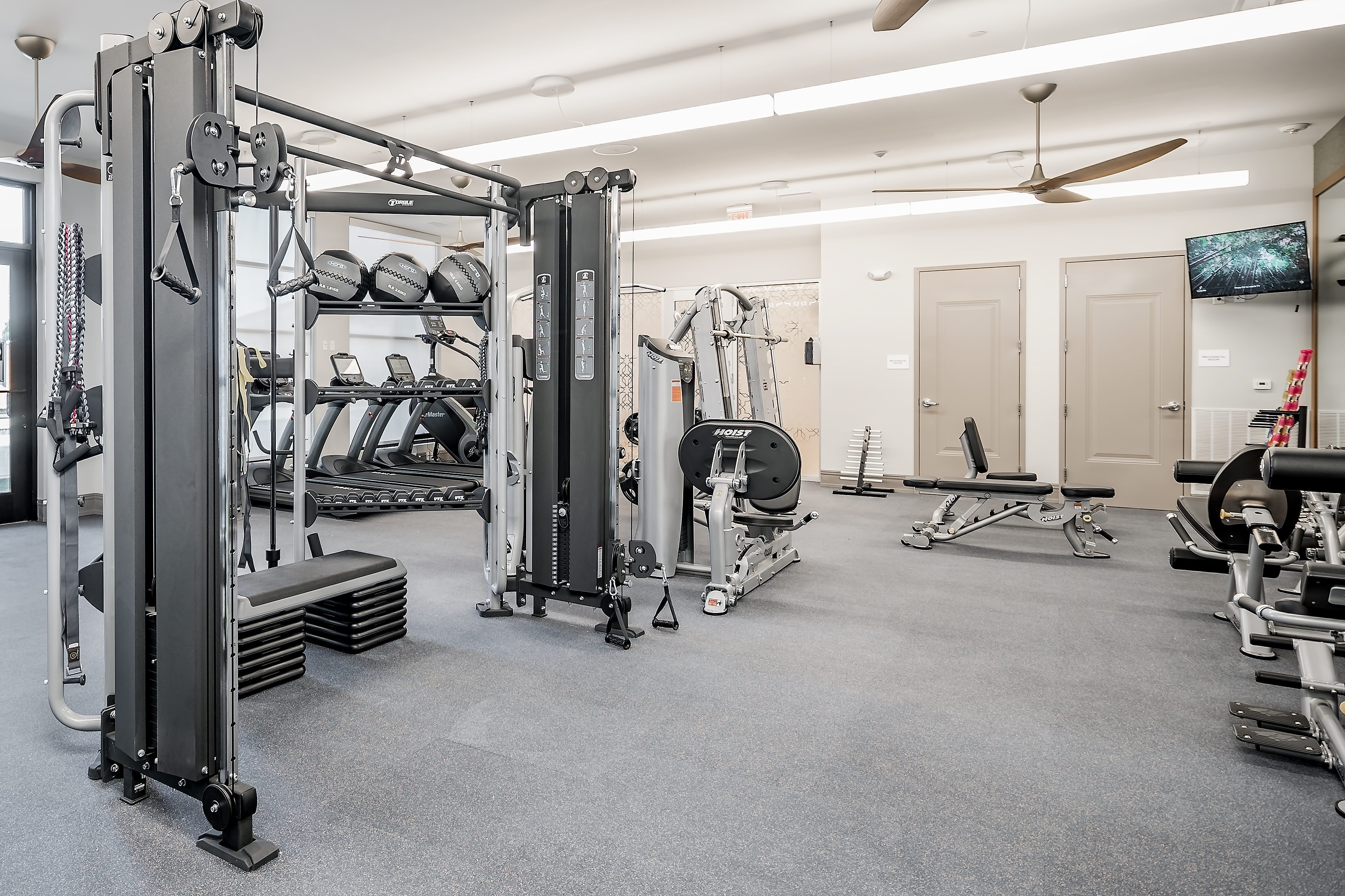 Gym at Avalon South End (2 of 3)