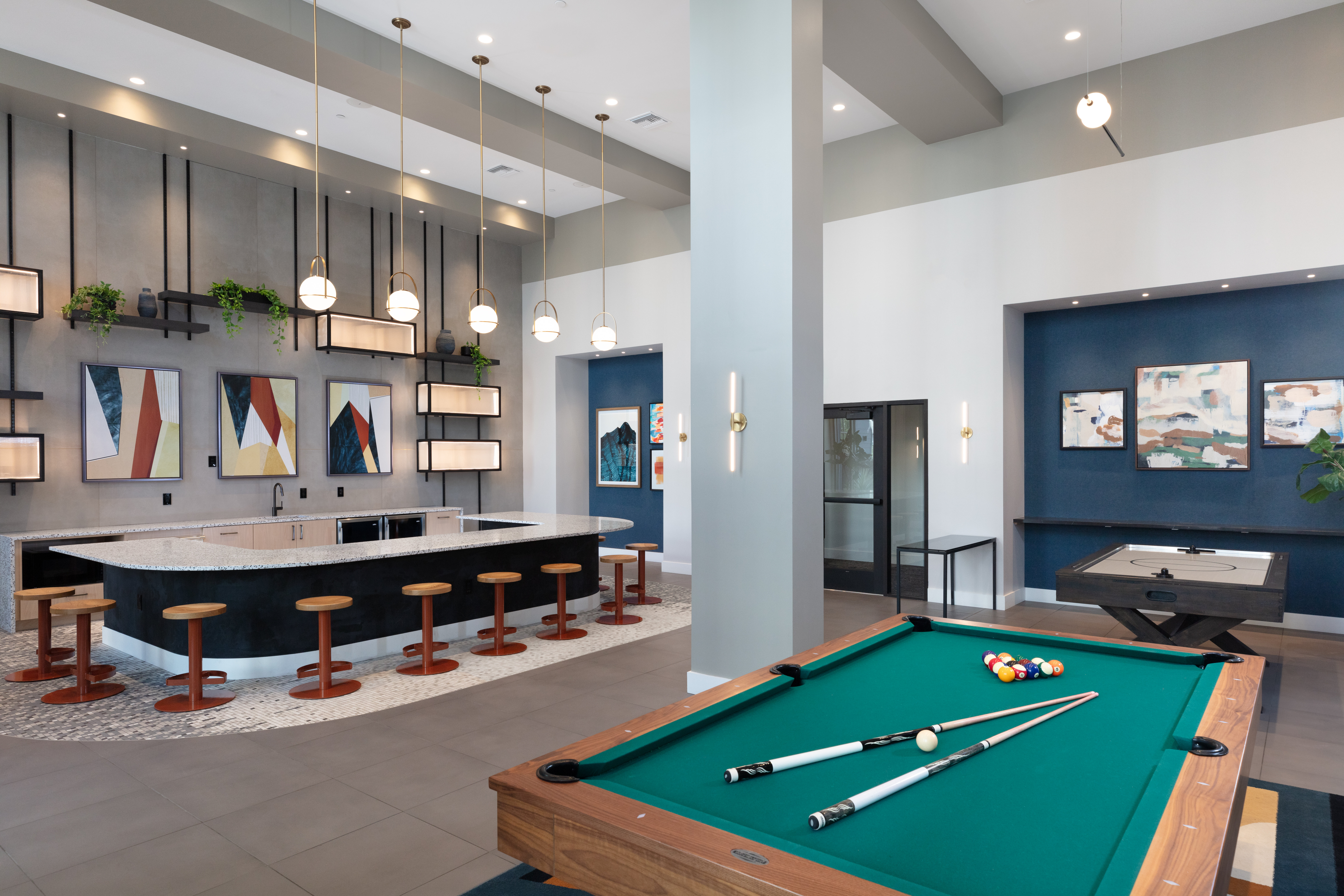 Game room at Avalon West (2 of 2)