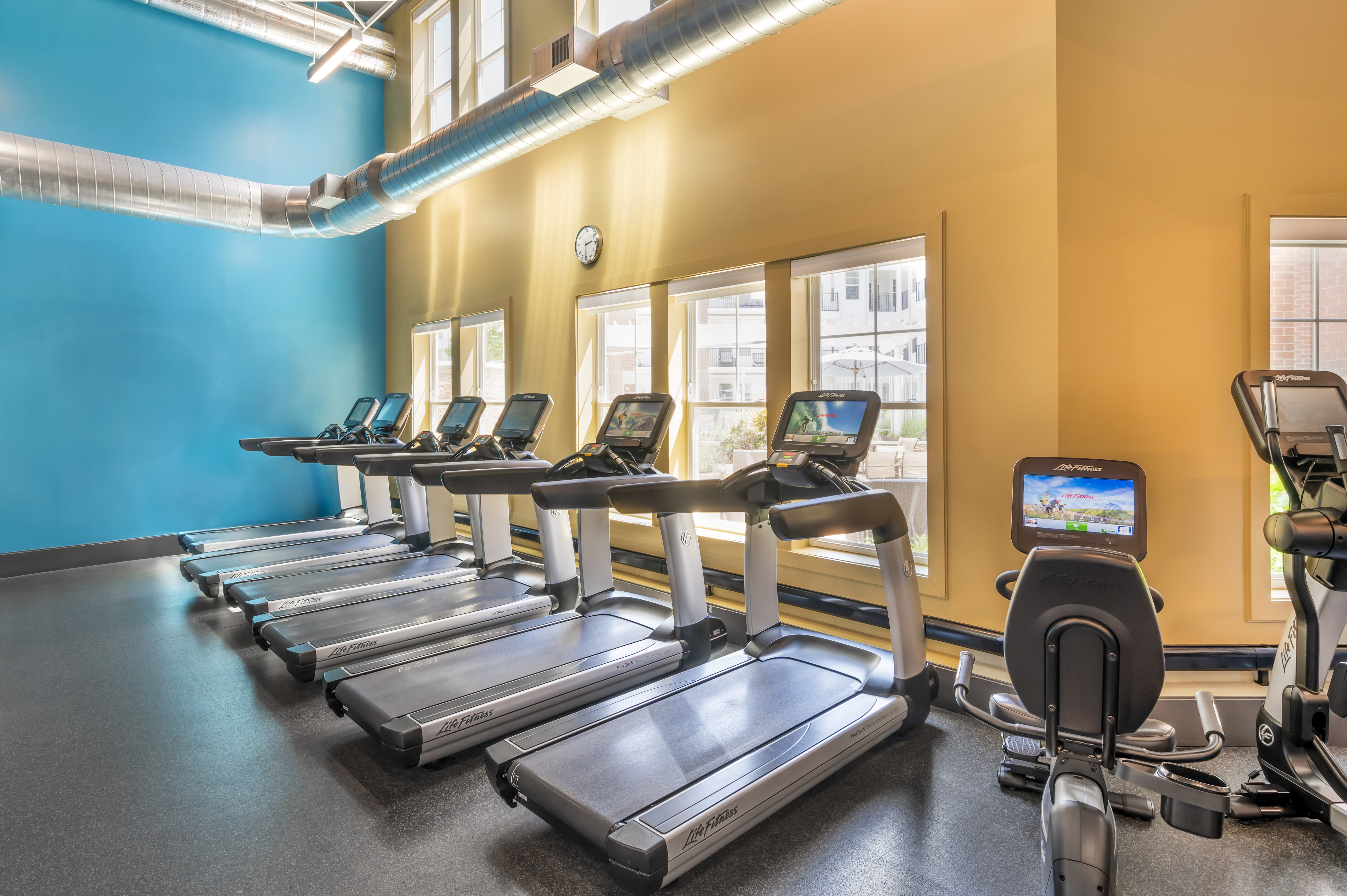 Gym at Avalon Arlington North (2 of 3)