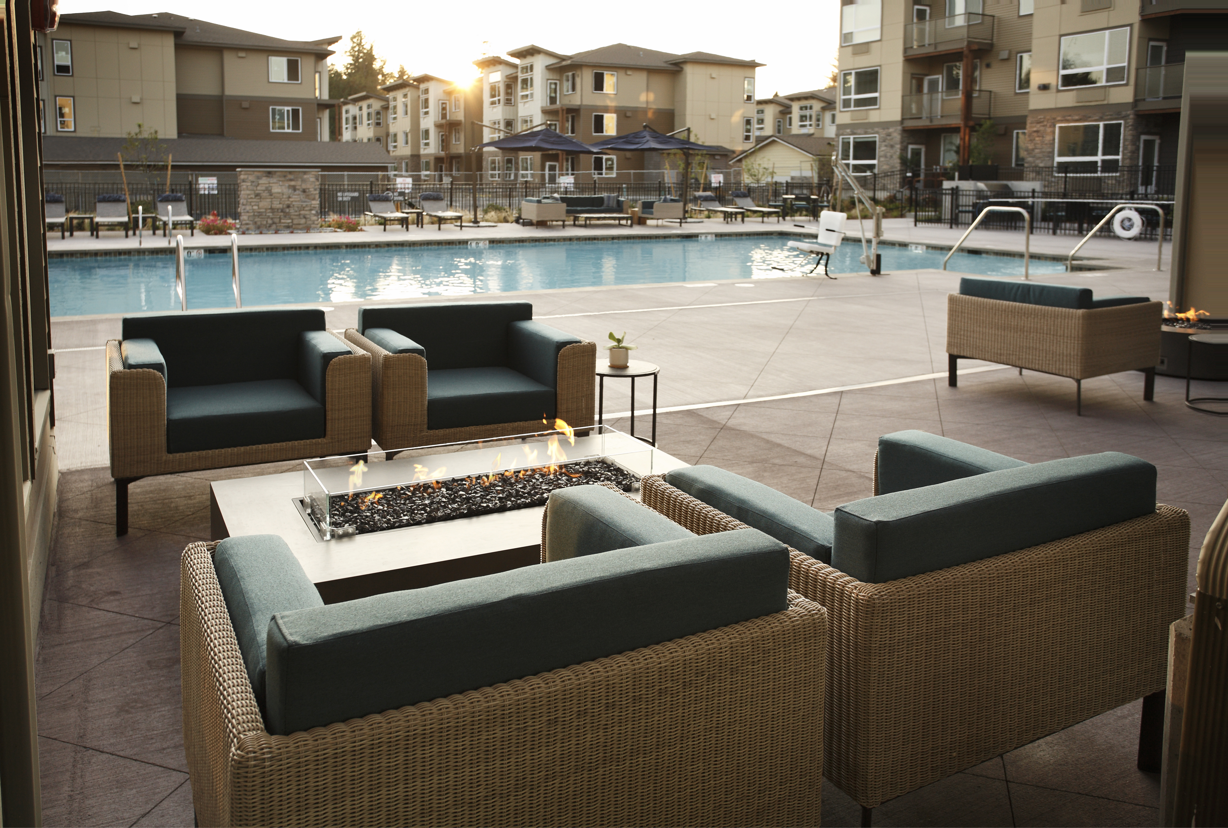 Grill area at Avalon North Creek (2 of 2)