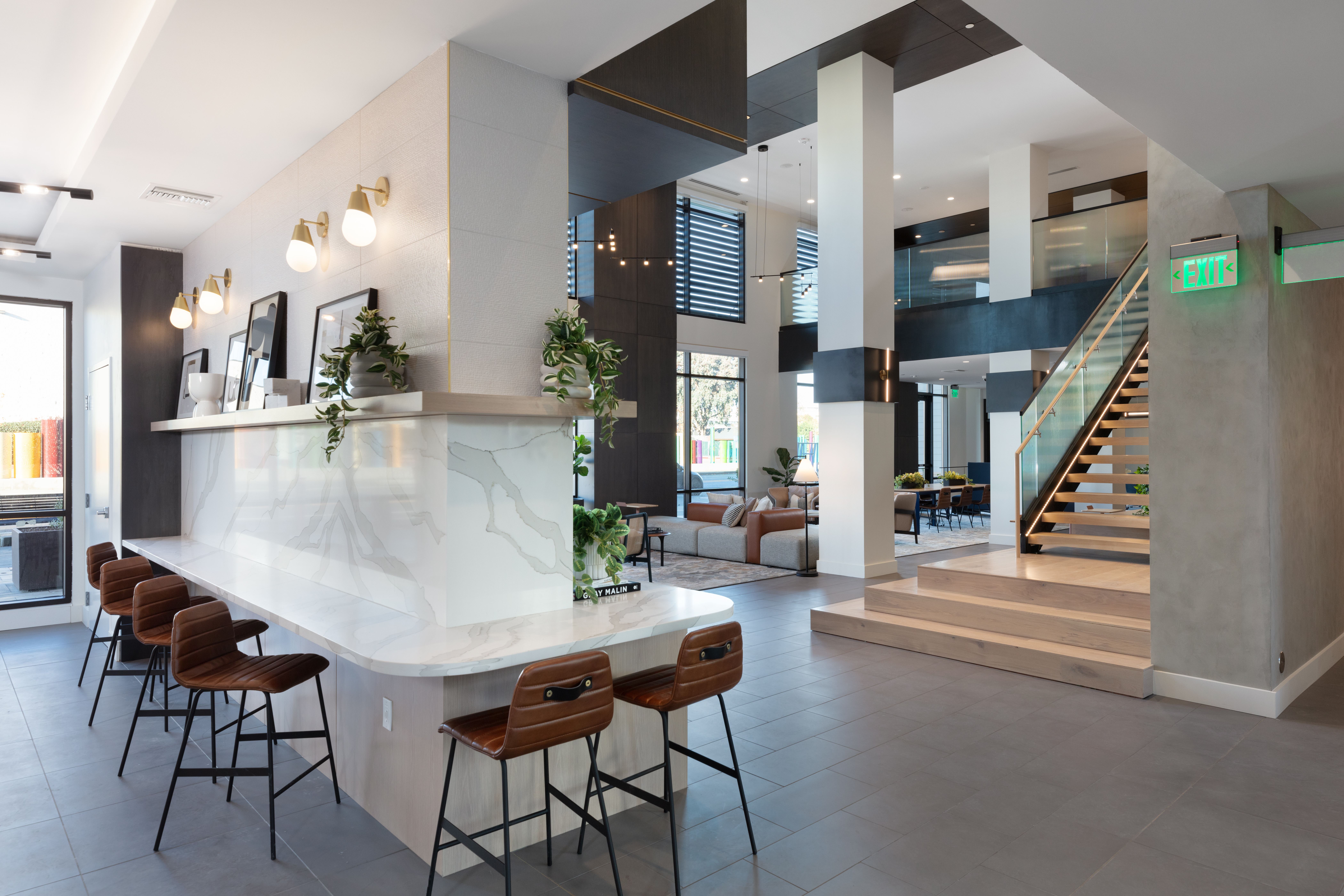 Lobby at Avalon West (3 of 4)