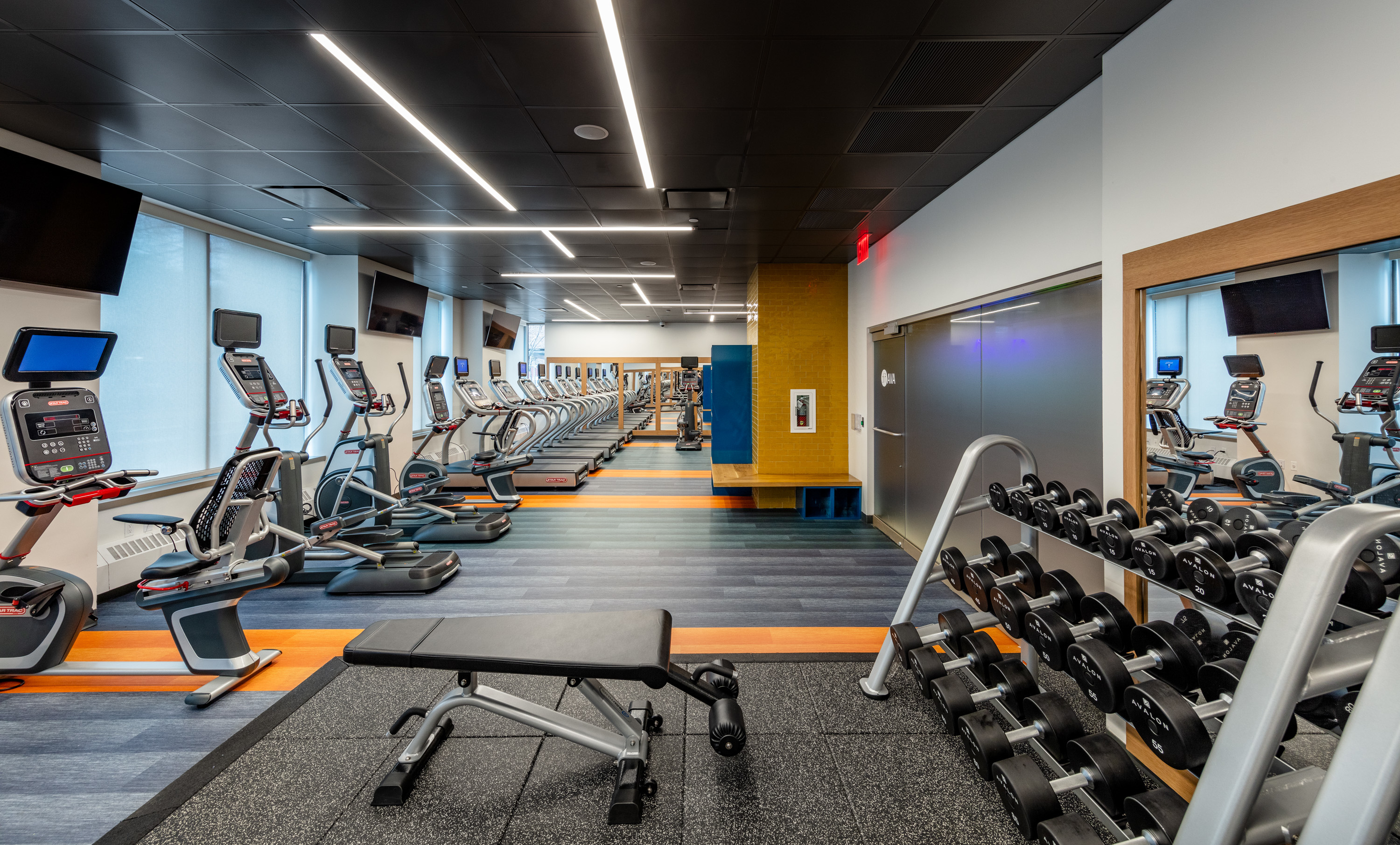 Gym at Ava Fort Greene (6 of 8)