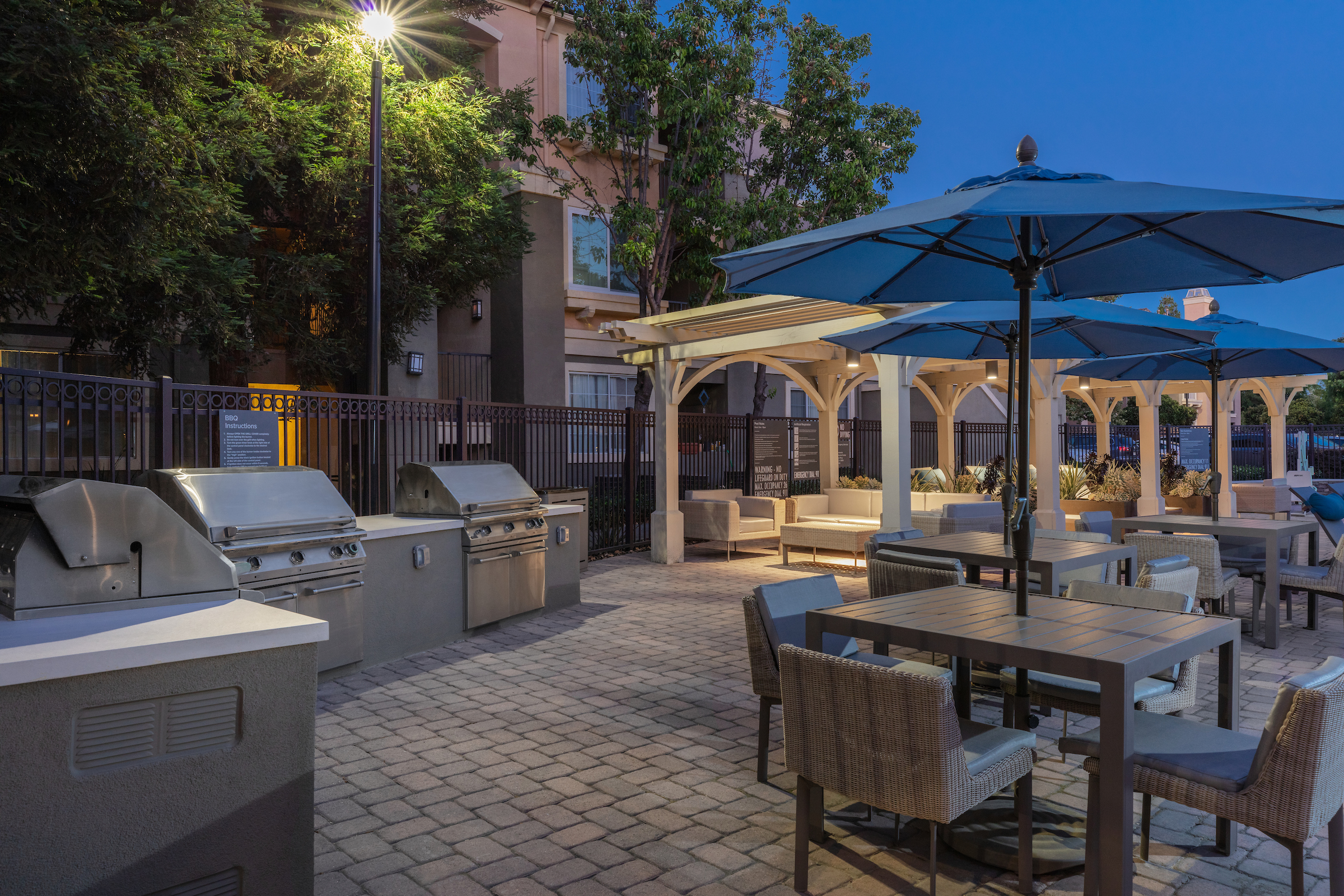 Grill area at Avalon Willow Glen (2 of 2)
