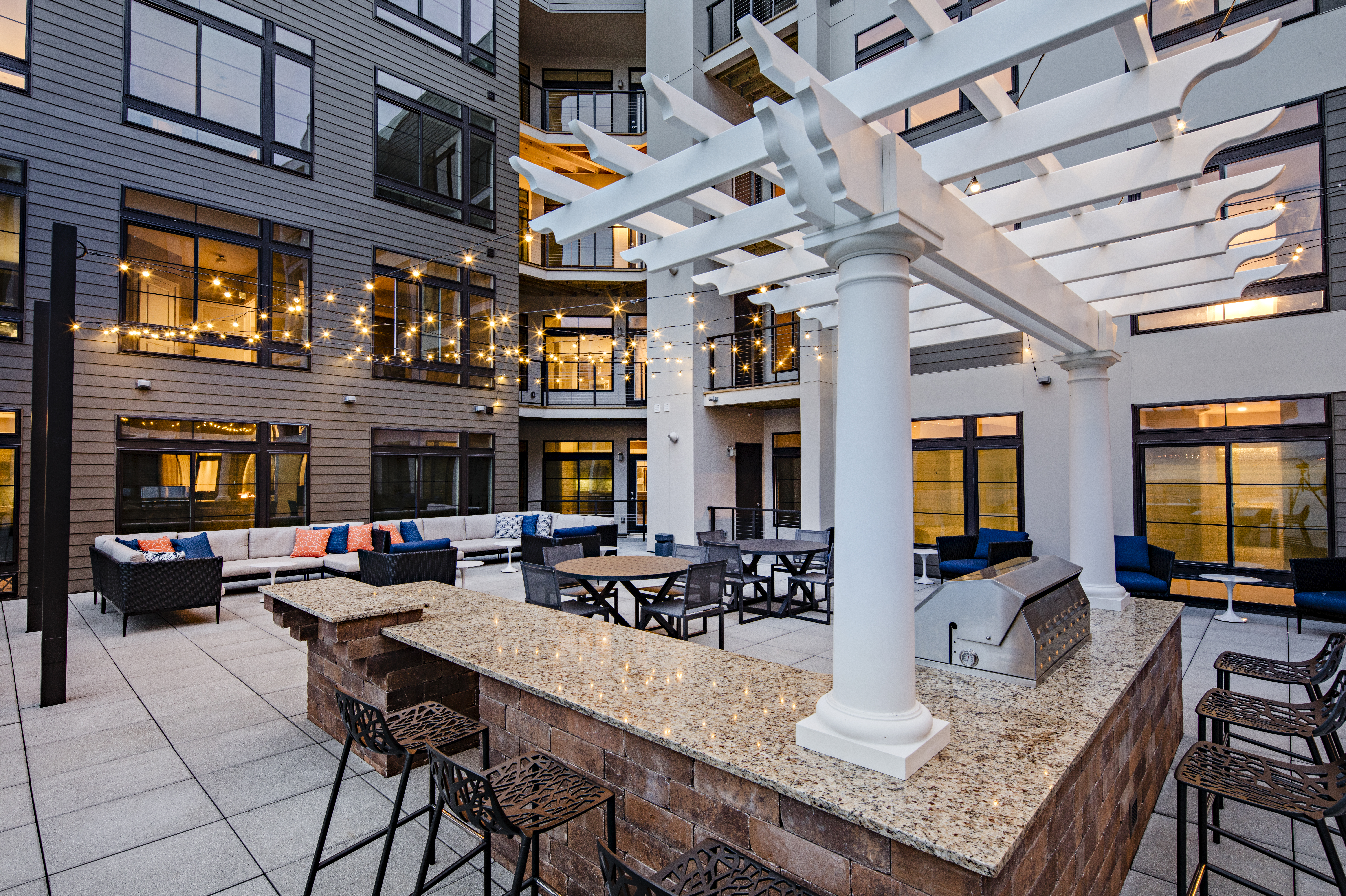 Grill area at Avalon (1 of 2)