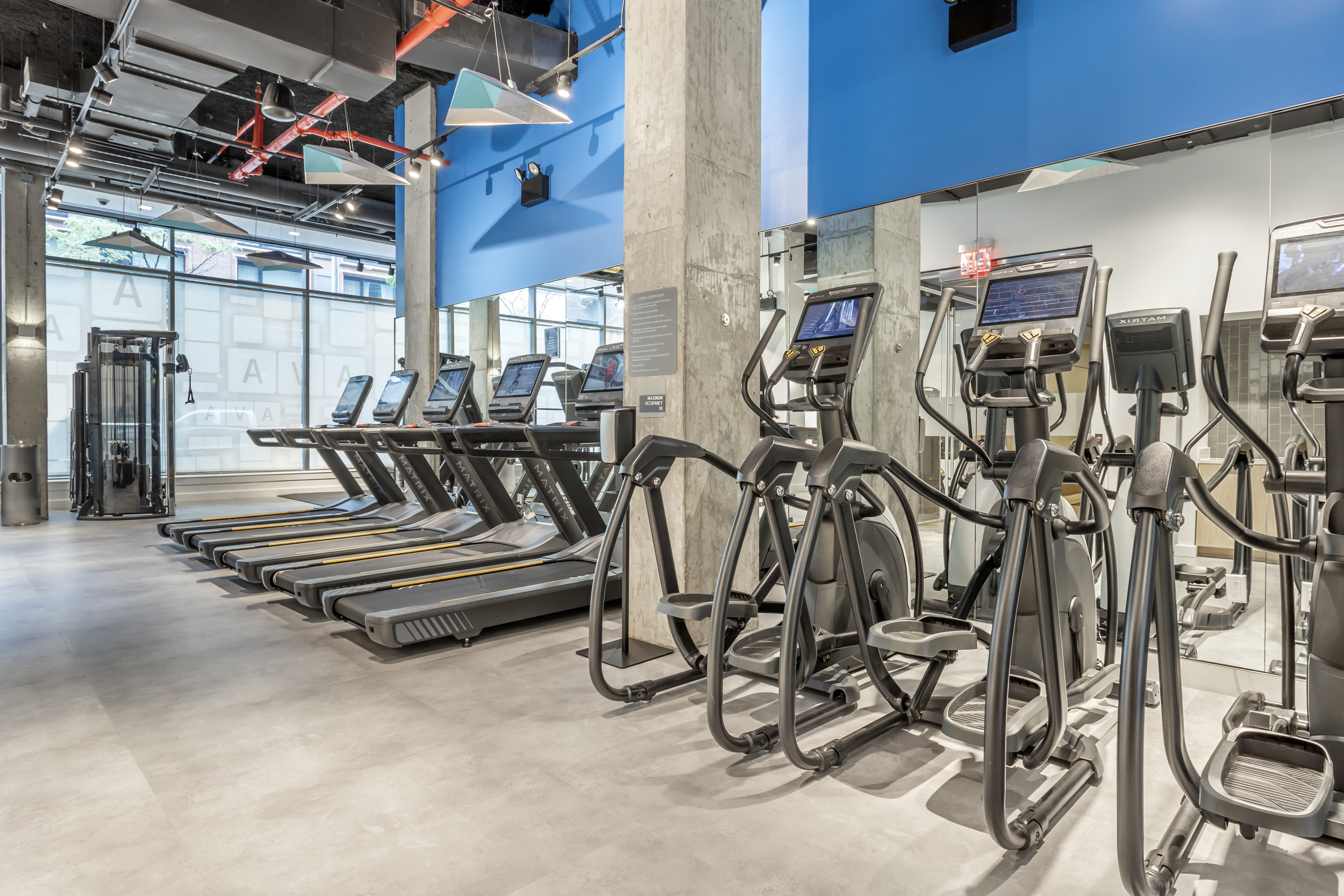 Gym at Ava High Line (3 of 7)