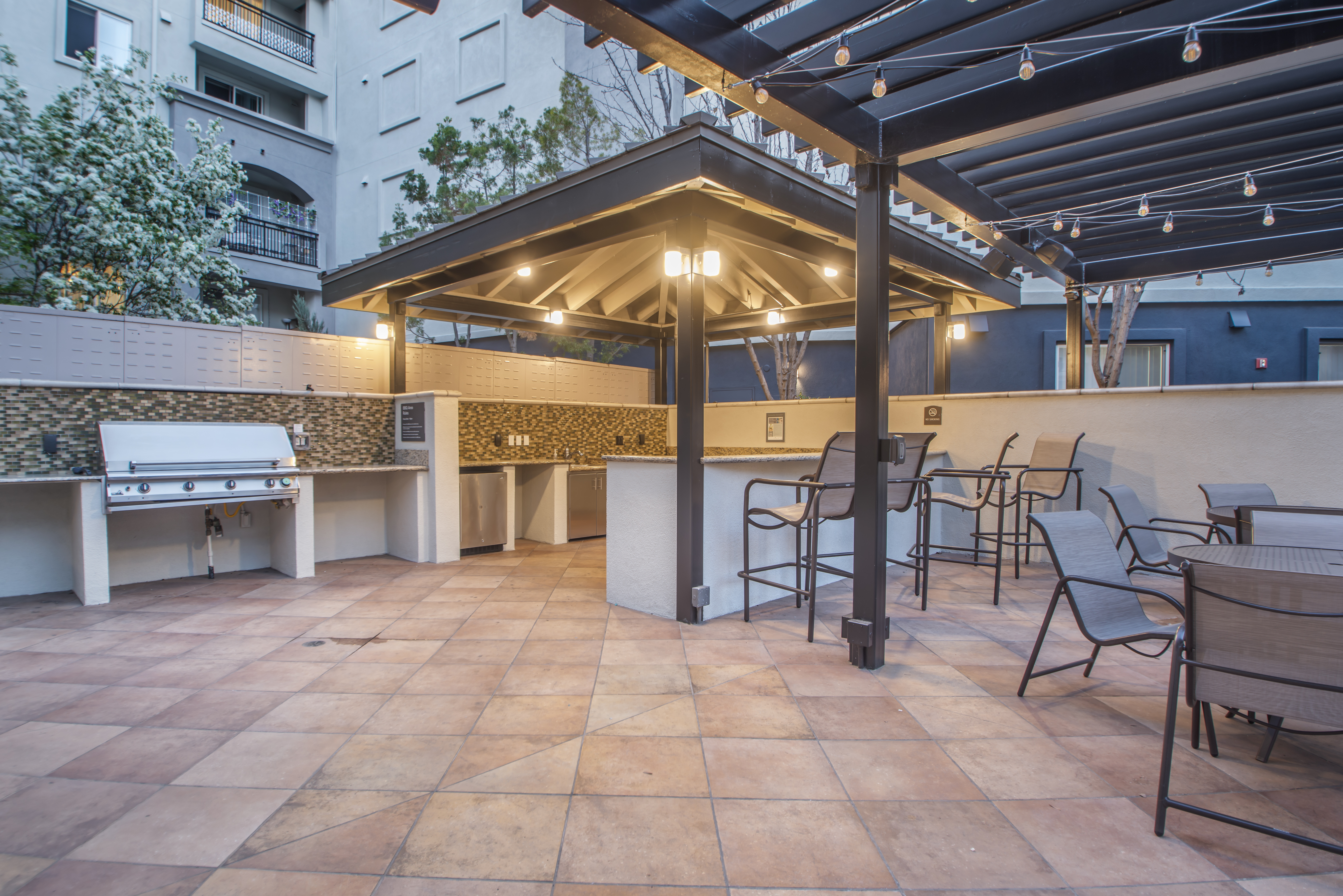 Grill area at Avalon (1 of 2)