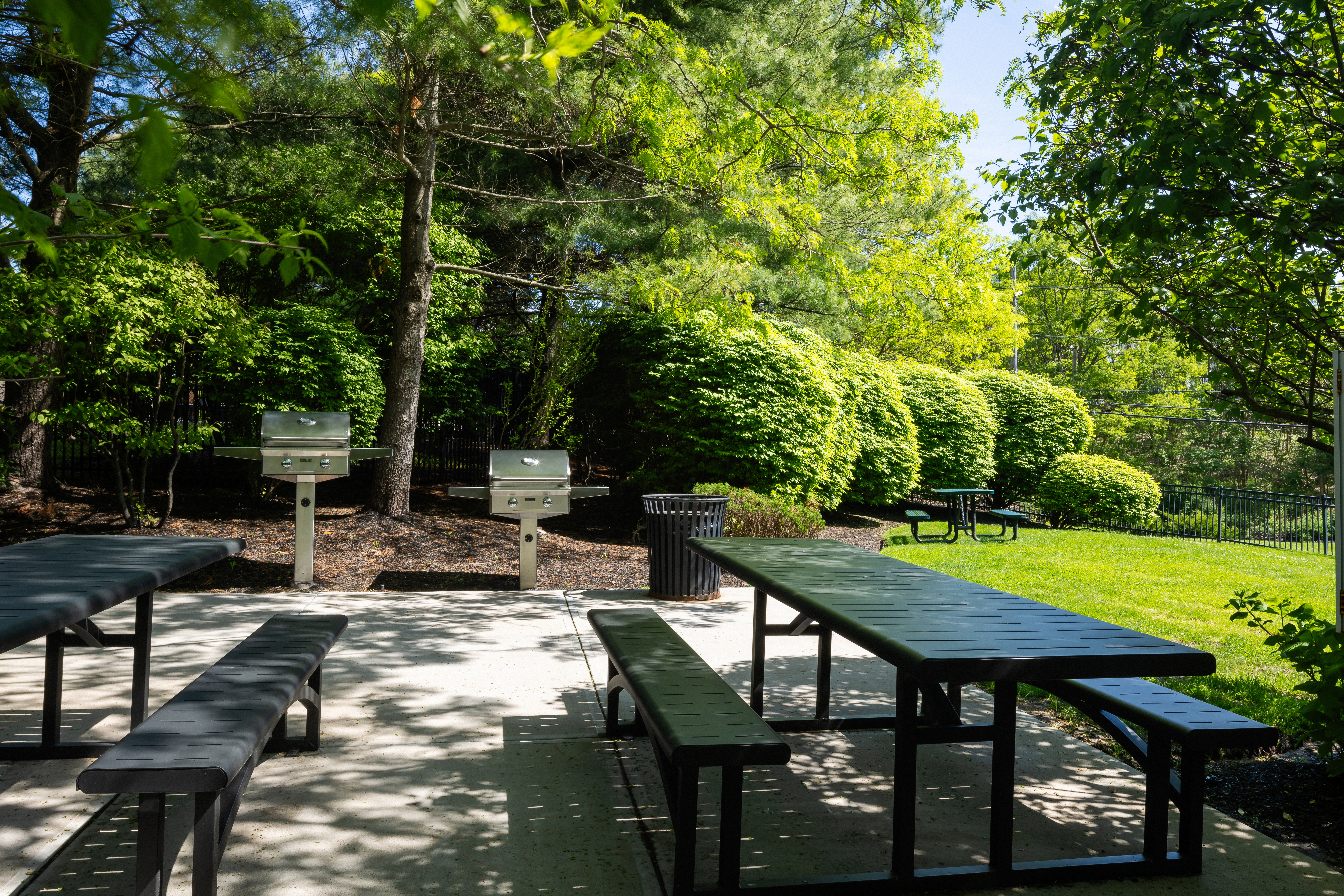 Grill area at Eaves