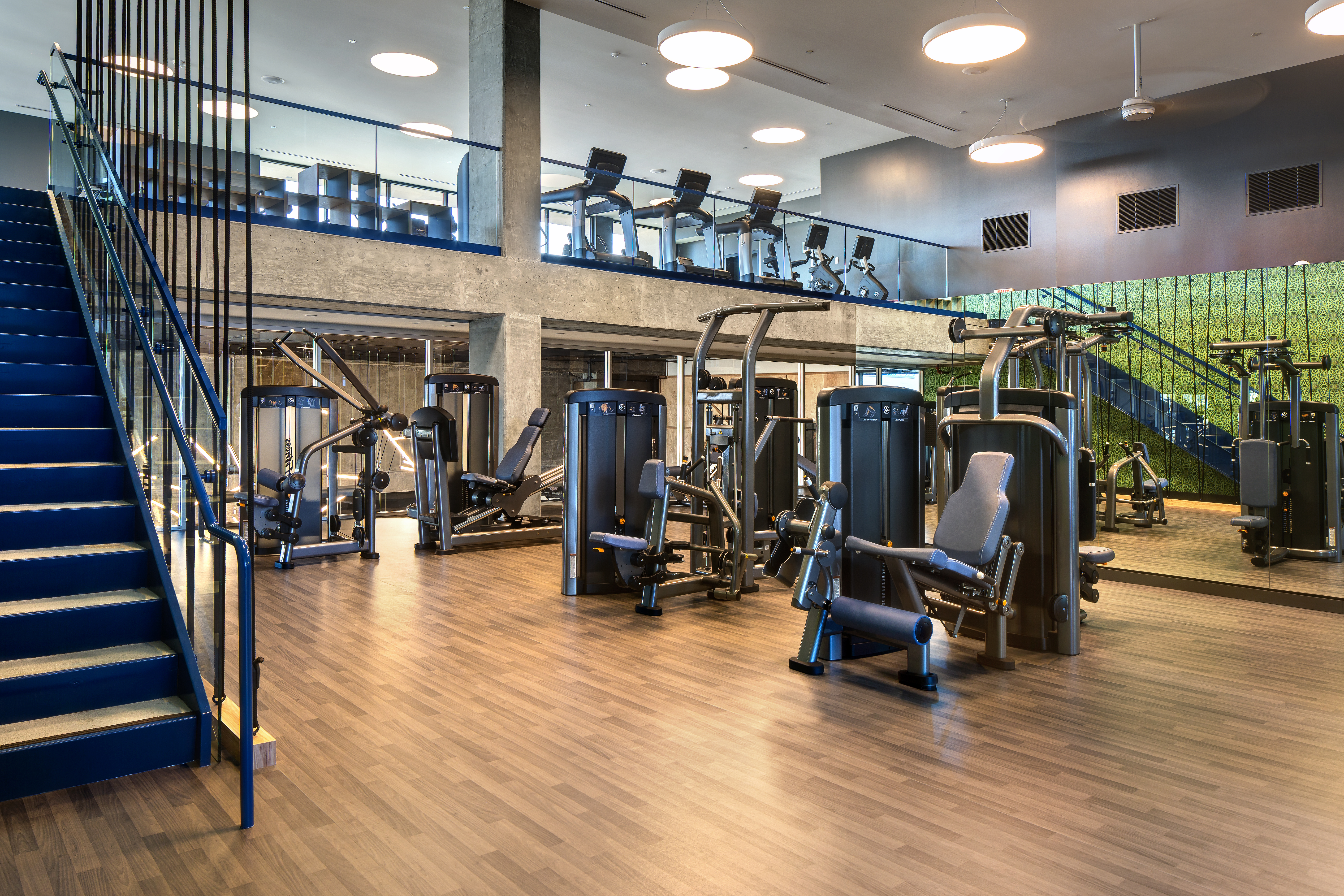 Gym at Ava Hollywood At La Pietra Place (2 of 3)