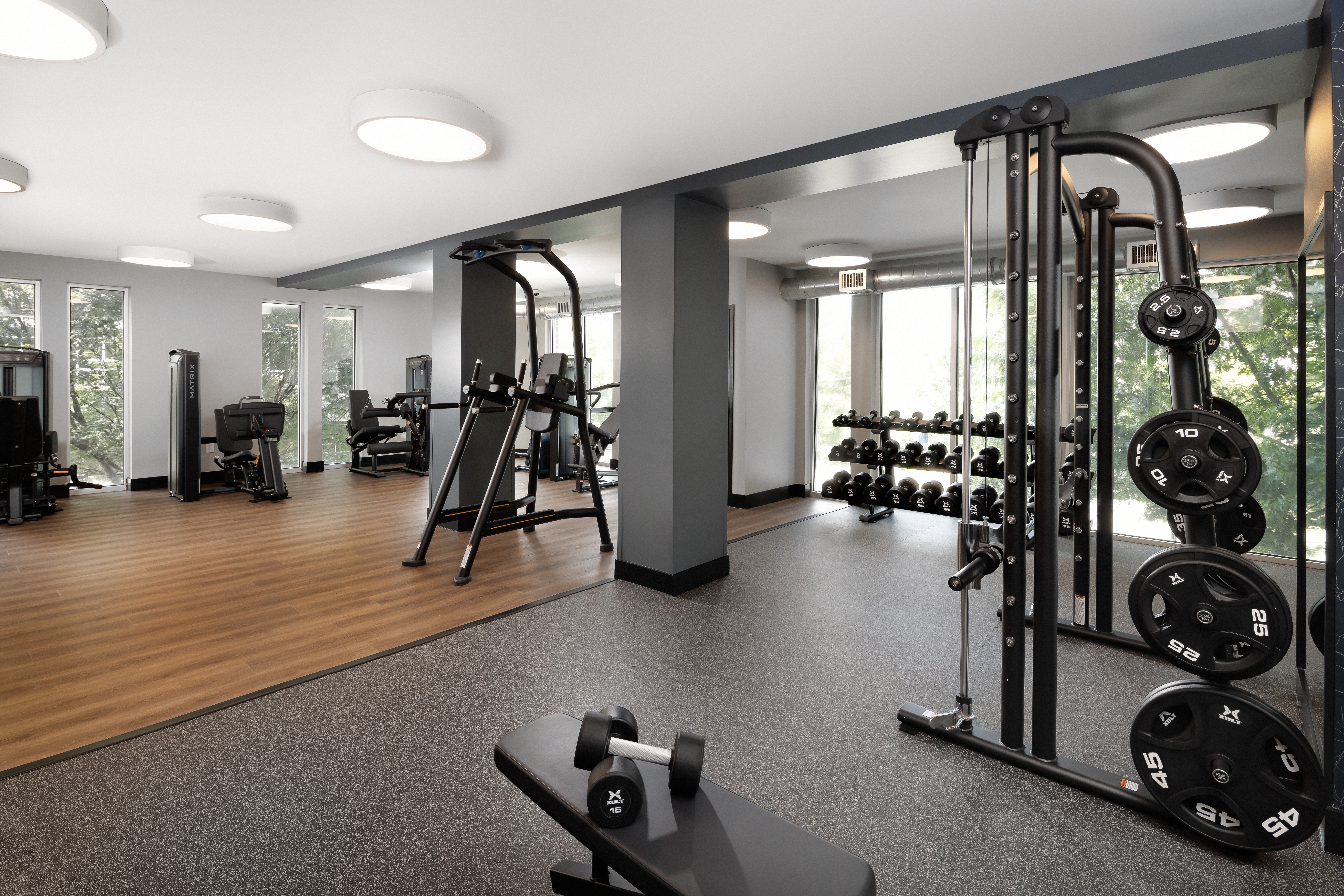 Gym at Ava South End (2 of 4)