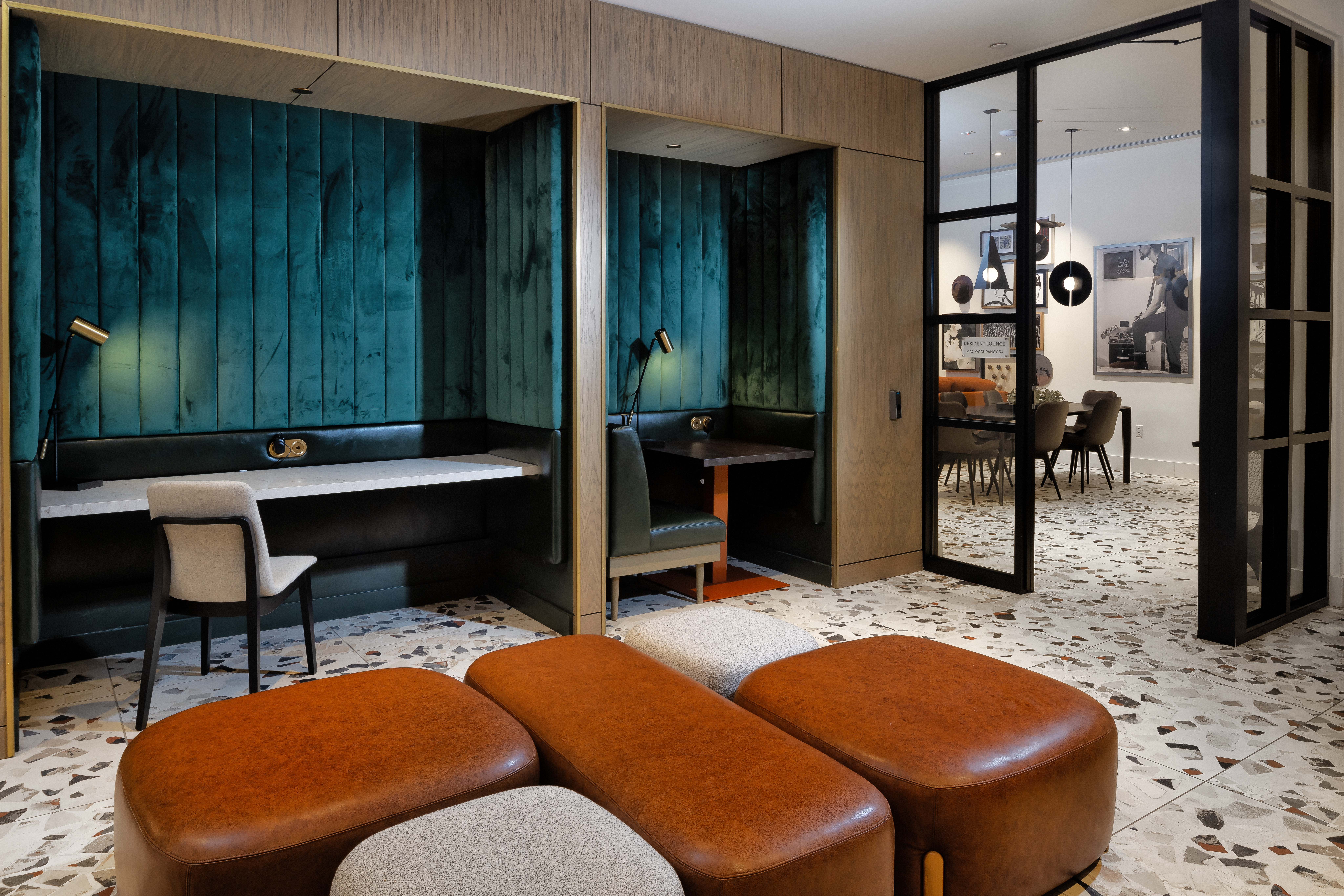 Work space at Avalon Bowery Place