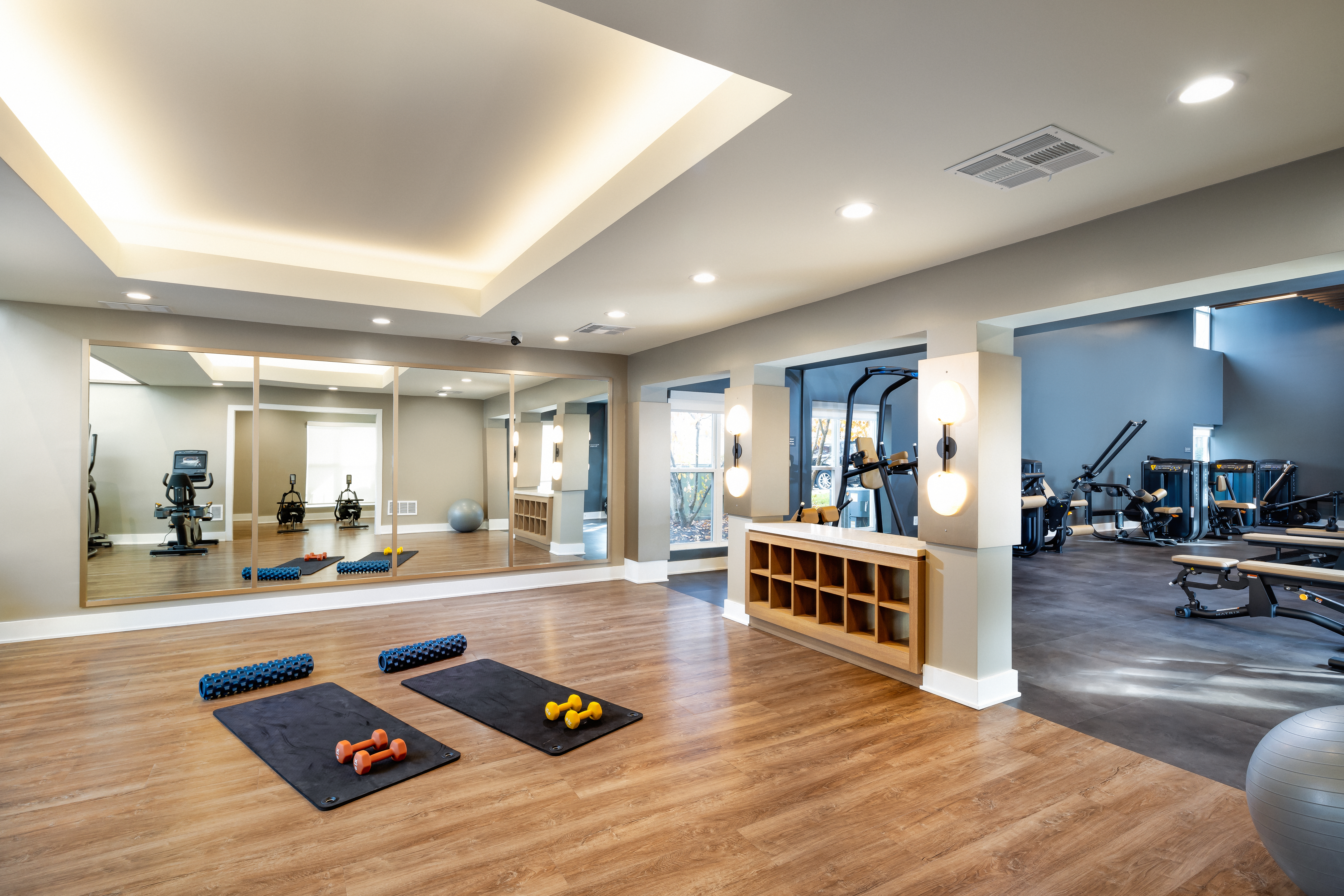 Gym at Avalon At Fairway Hills (4 of 5)