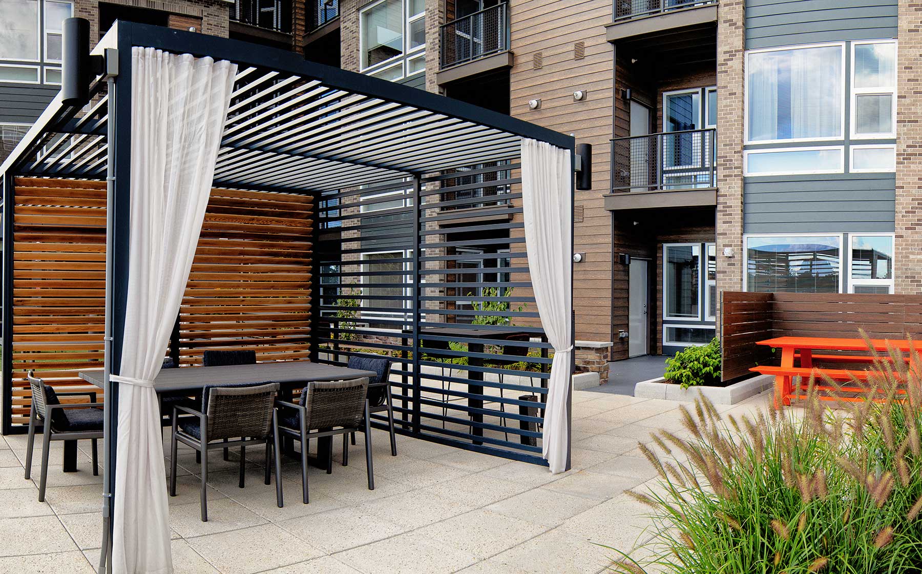 Grill area at Avalon