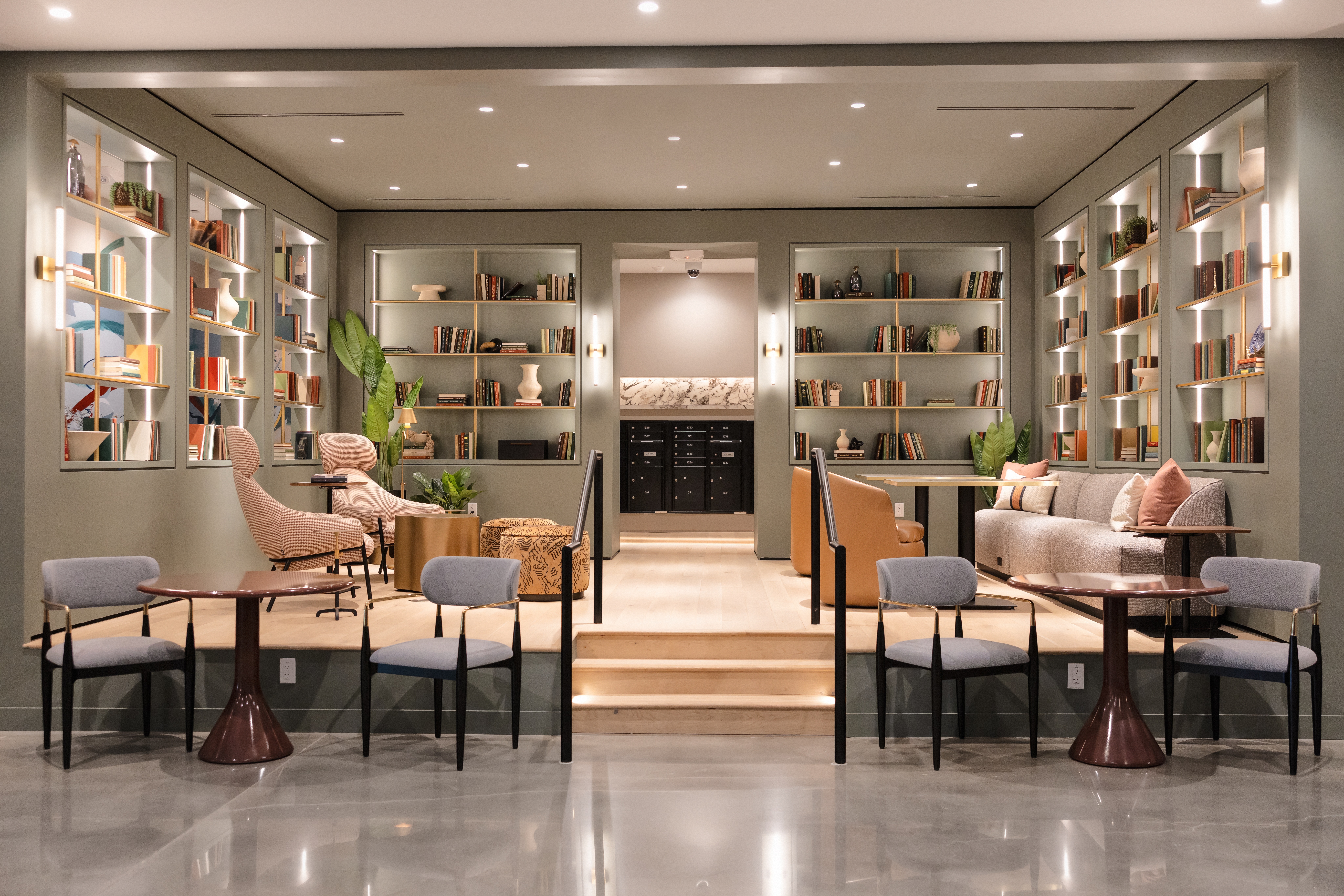 Lobby at Avalon Quincy Adams (1 of 2)