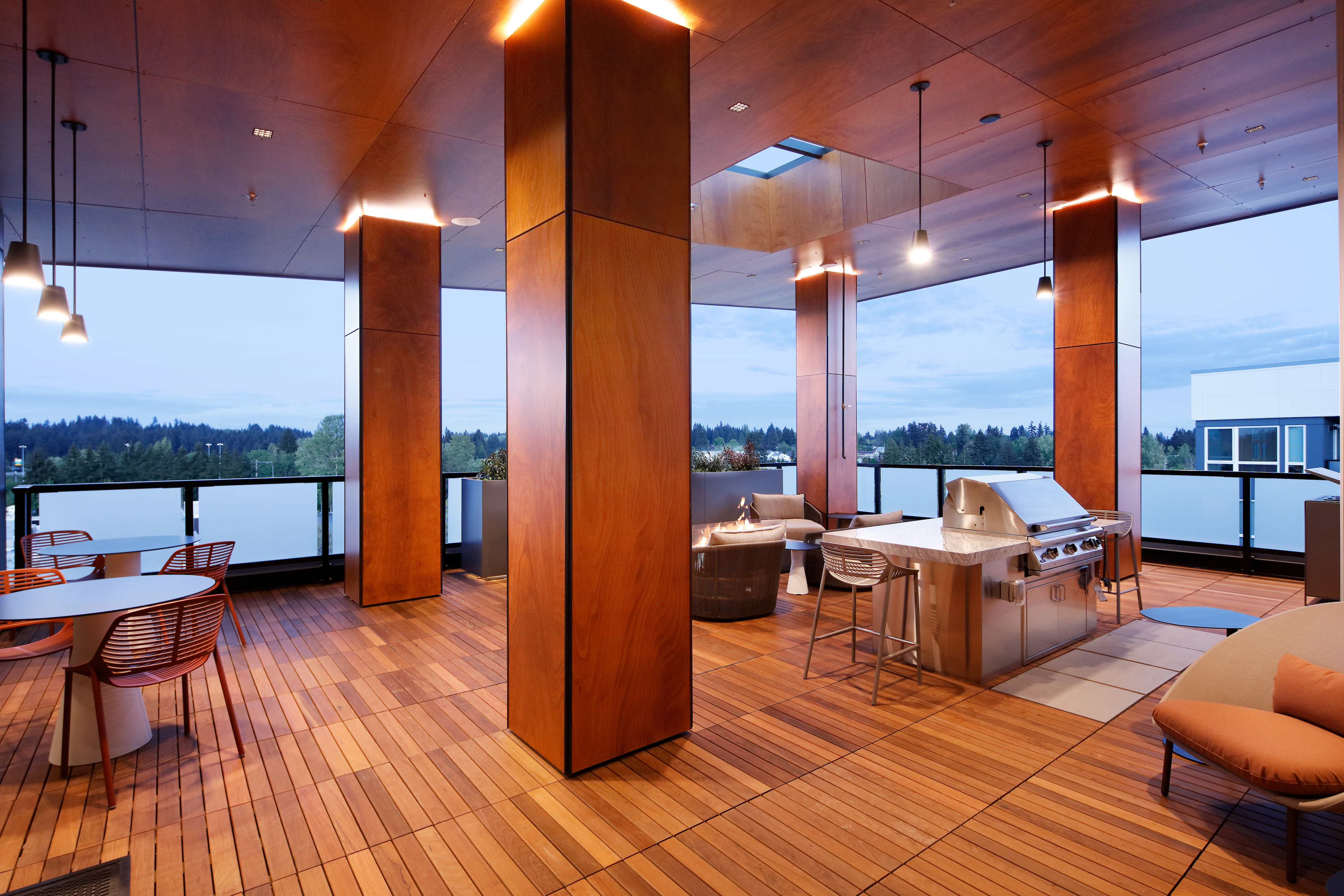 Roof deck at Avalon Alderwood Place (2 of 2)