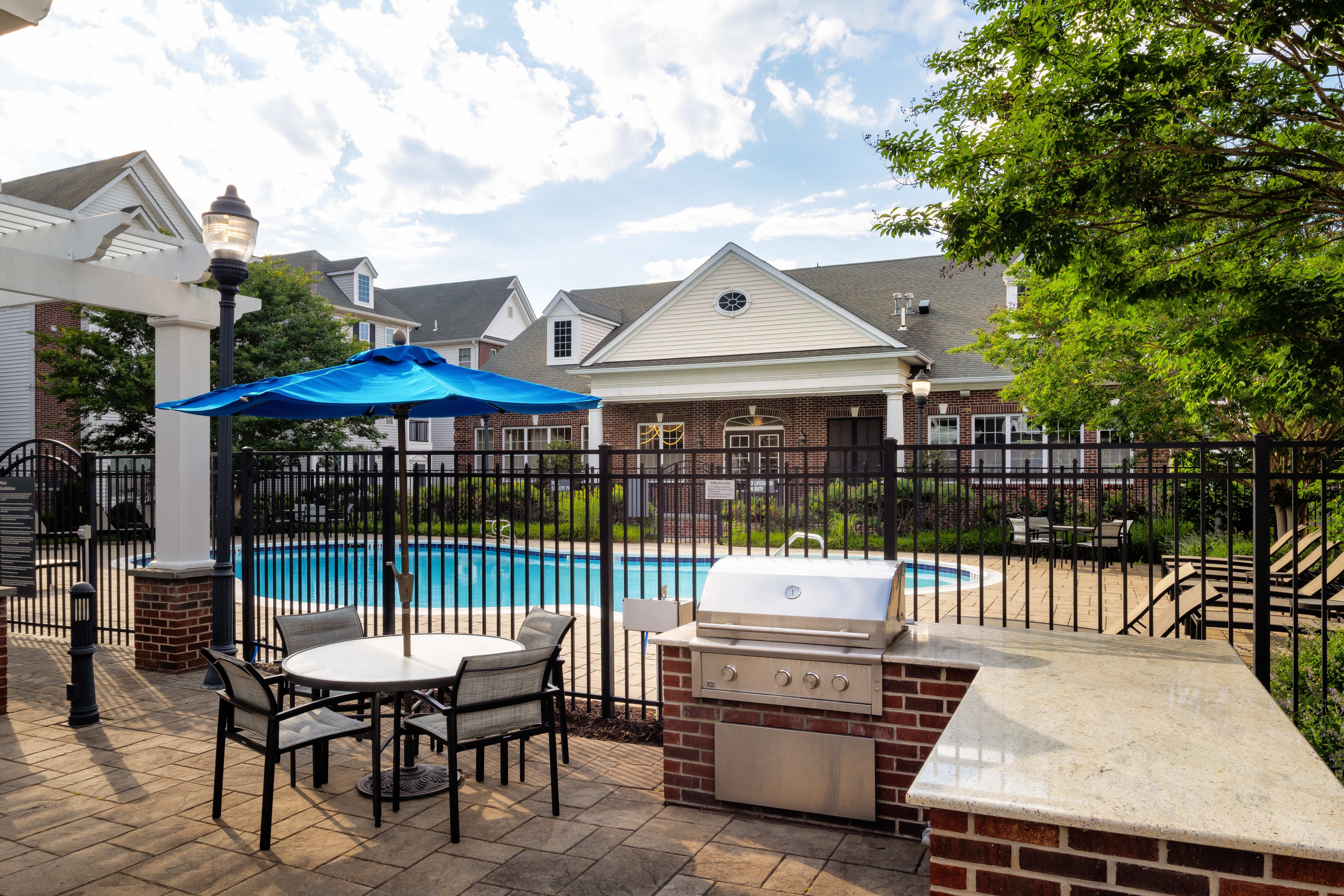 Grill area at Avalon