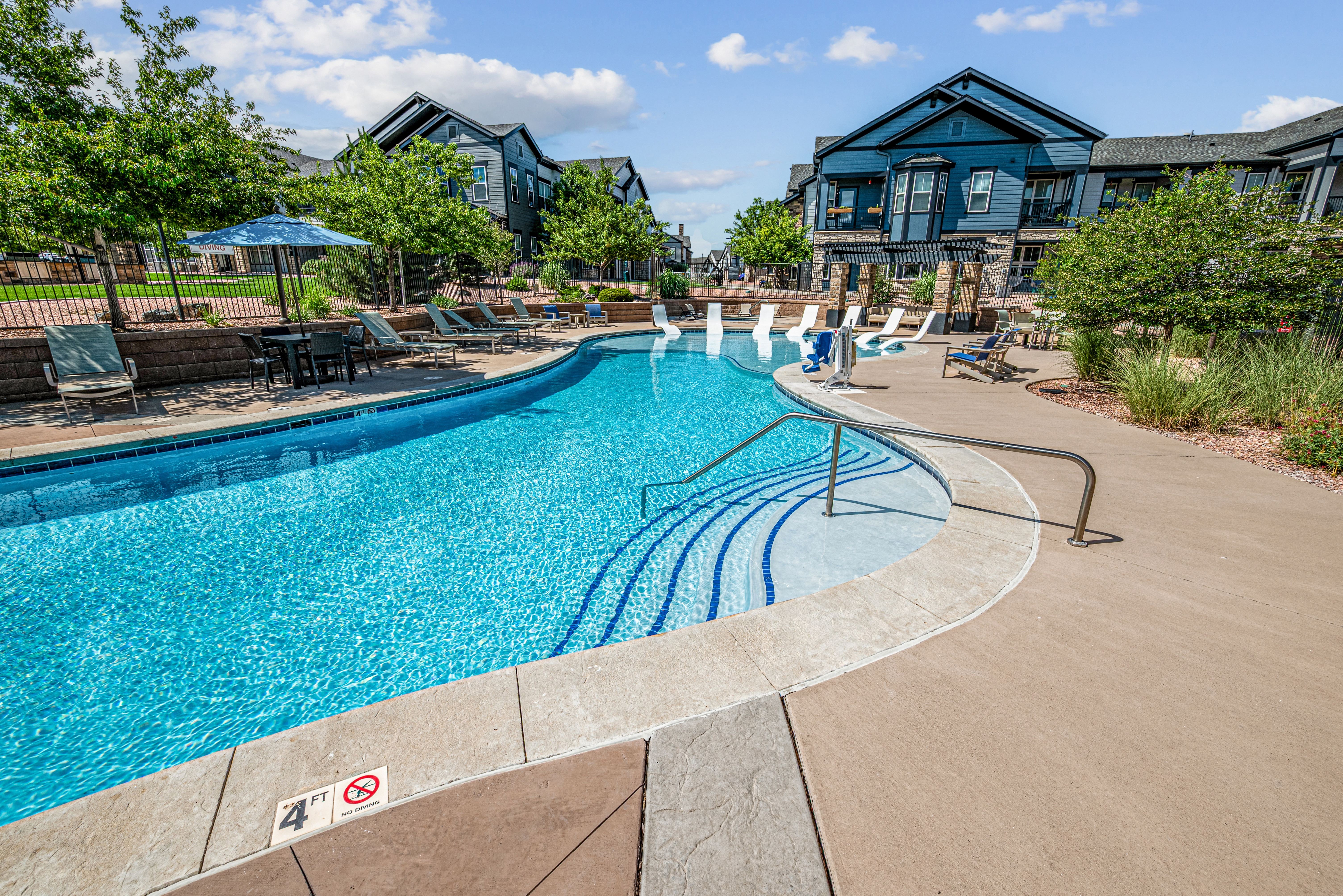 Pool at Avalon Castle Rock At The Meadows (4 of 4)