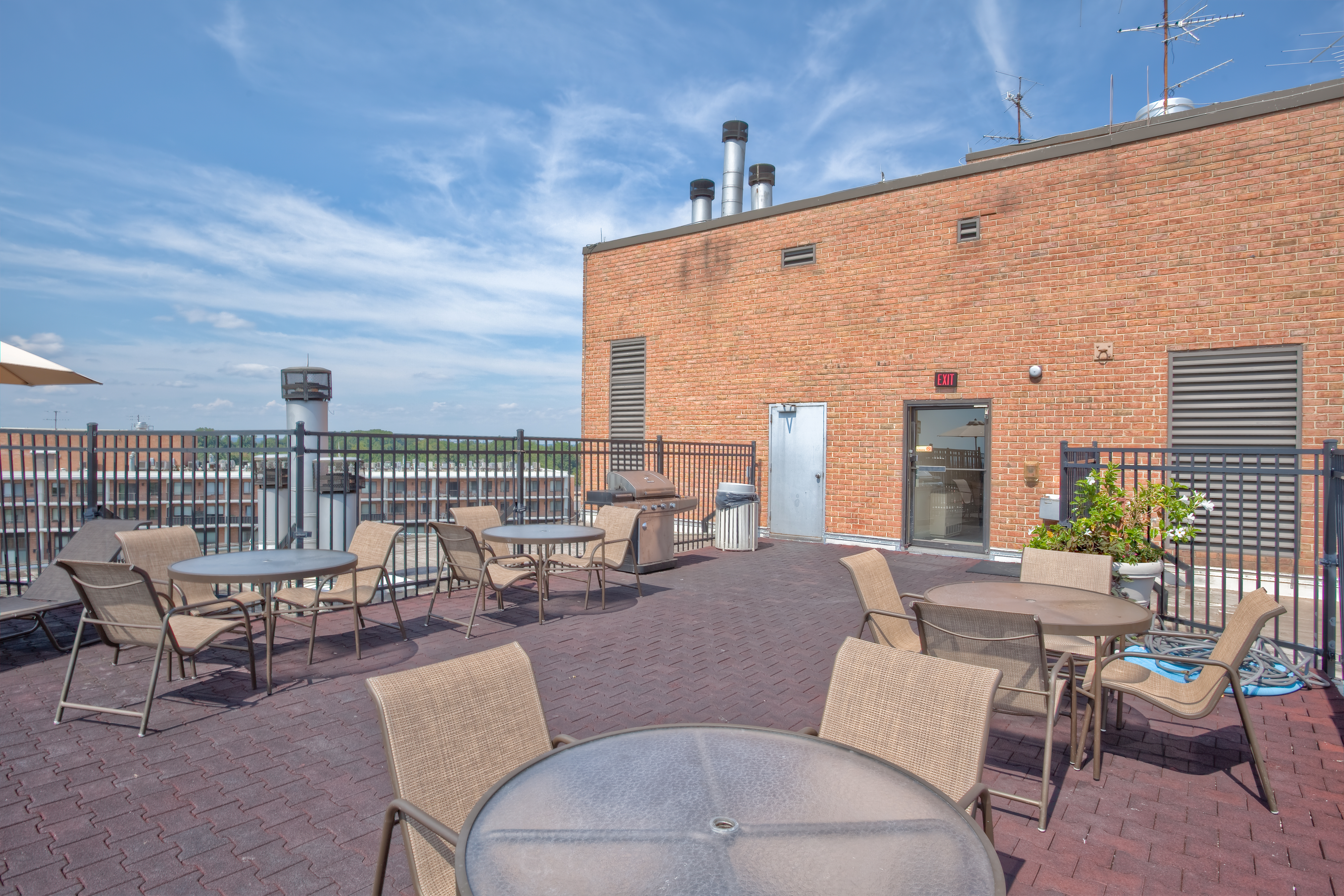Roof deck at Avalon At Foxhall