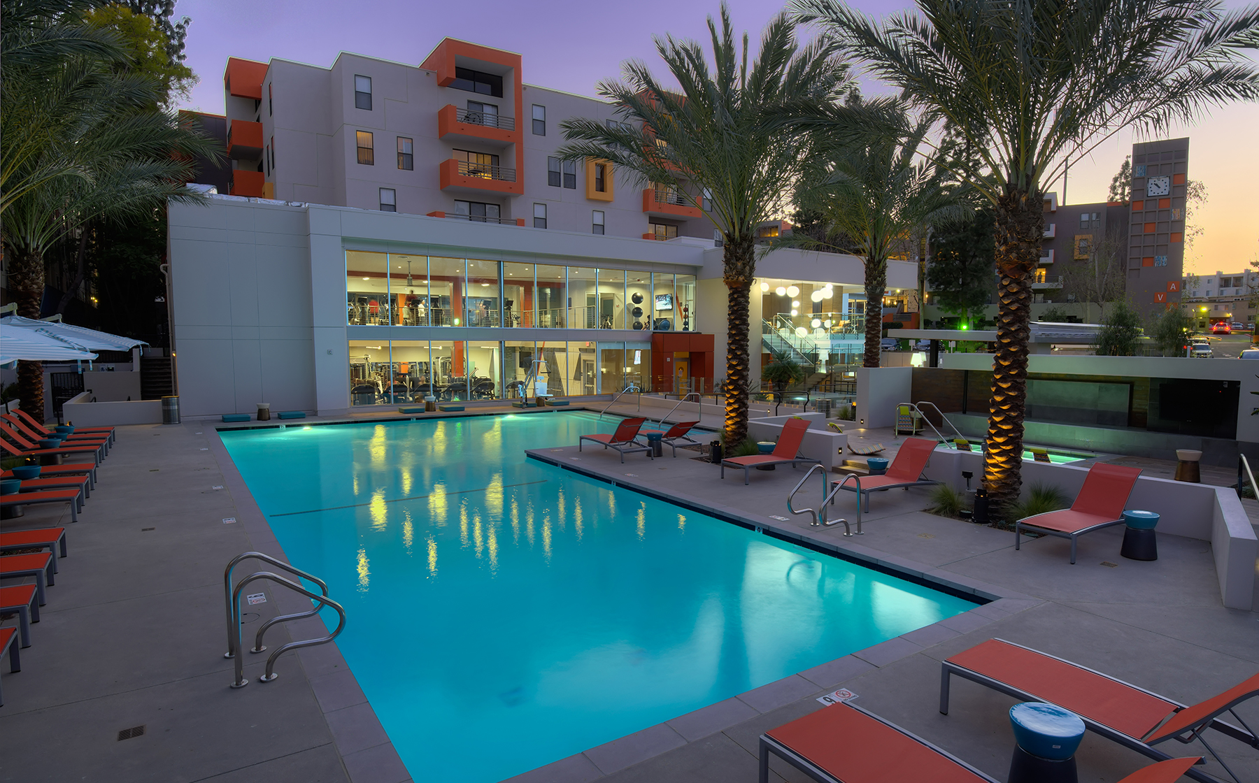 Pool at Ava (1 of 4)