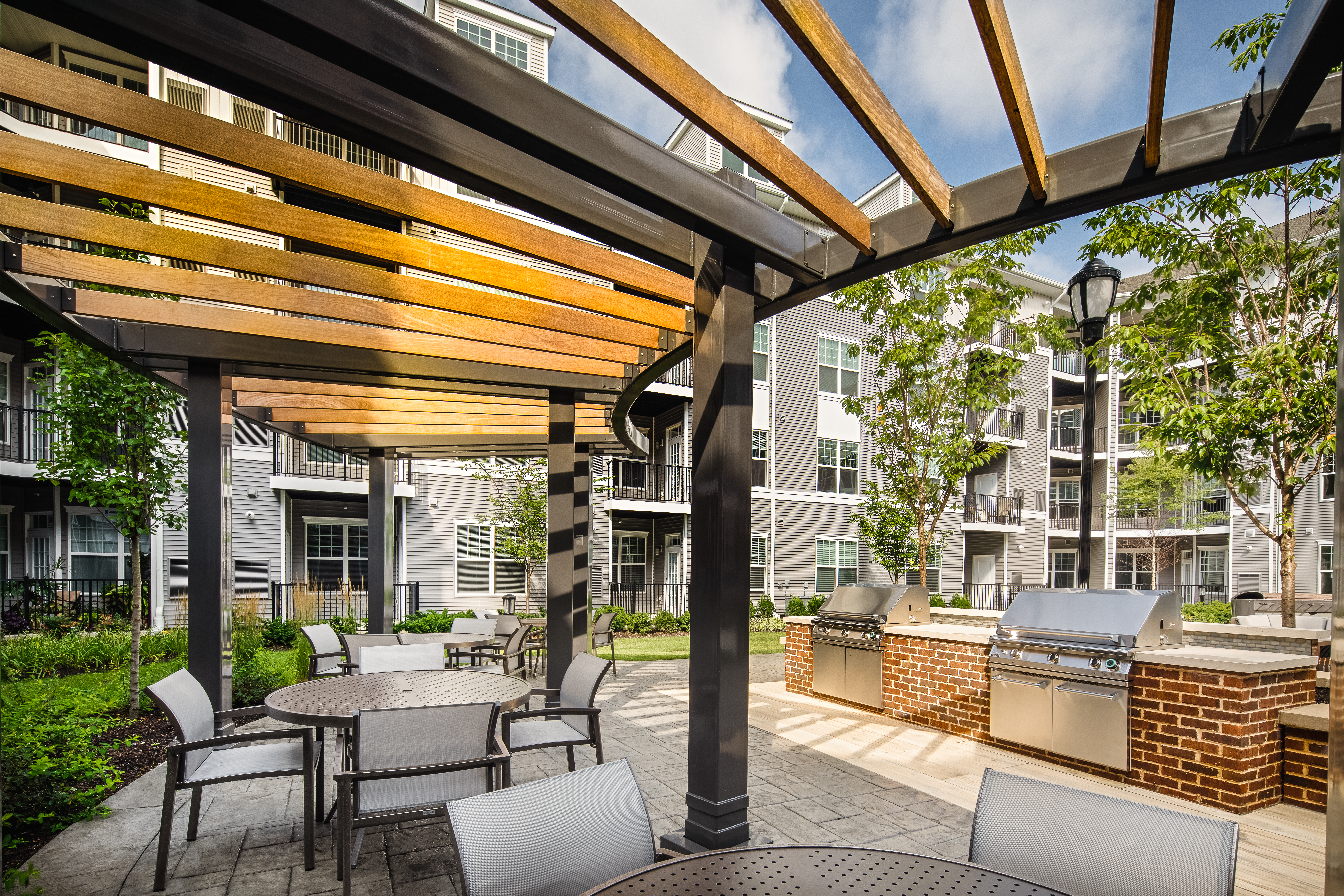 Grill area at Avalon