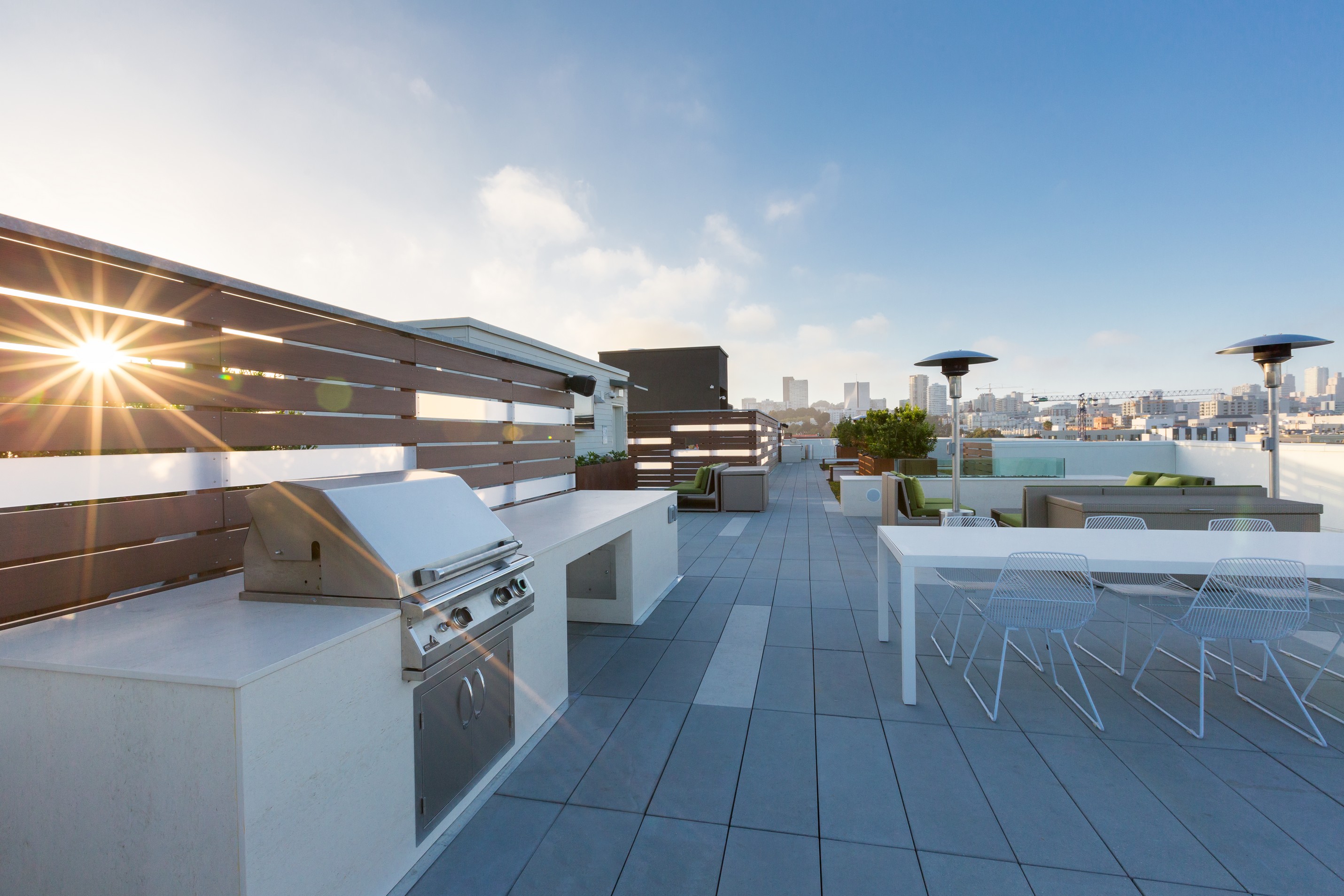 Grill area at Avalon Hayes Valley