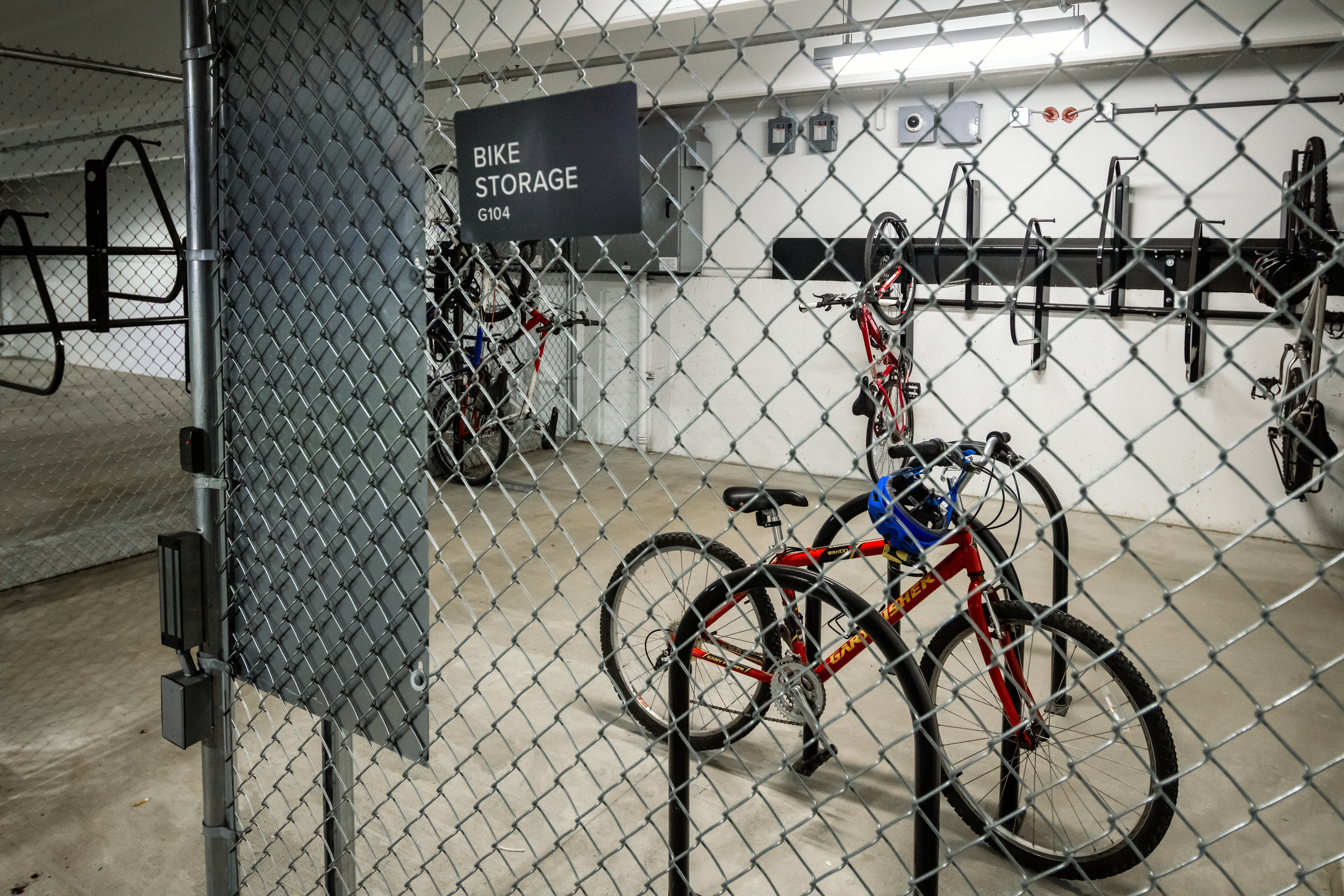 Bike room at Avalon