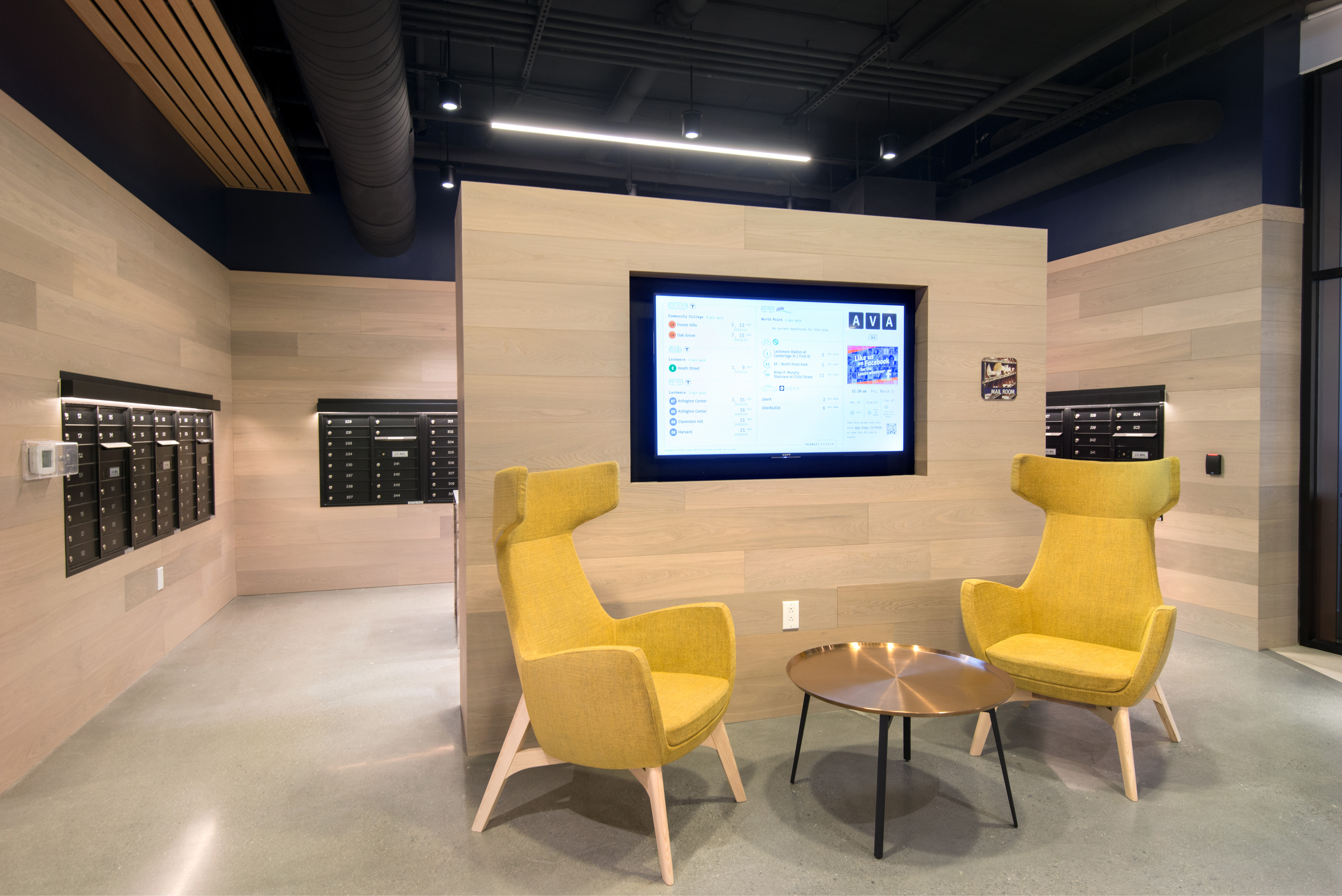 Mailroom at Ava North Point