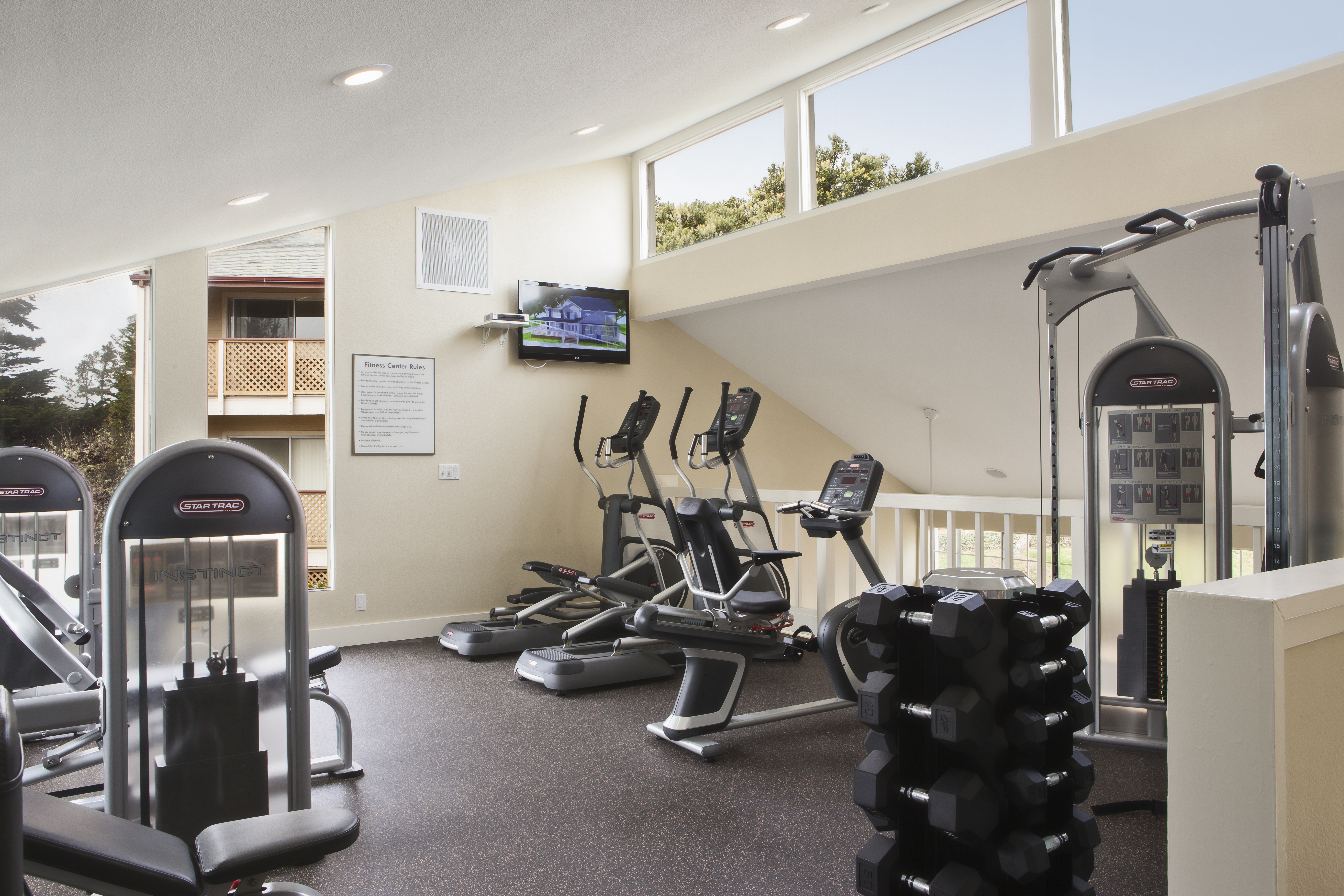 Gym at Eaves (1 of 3)