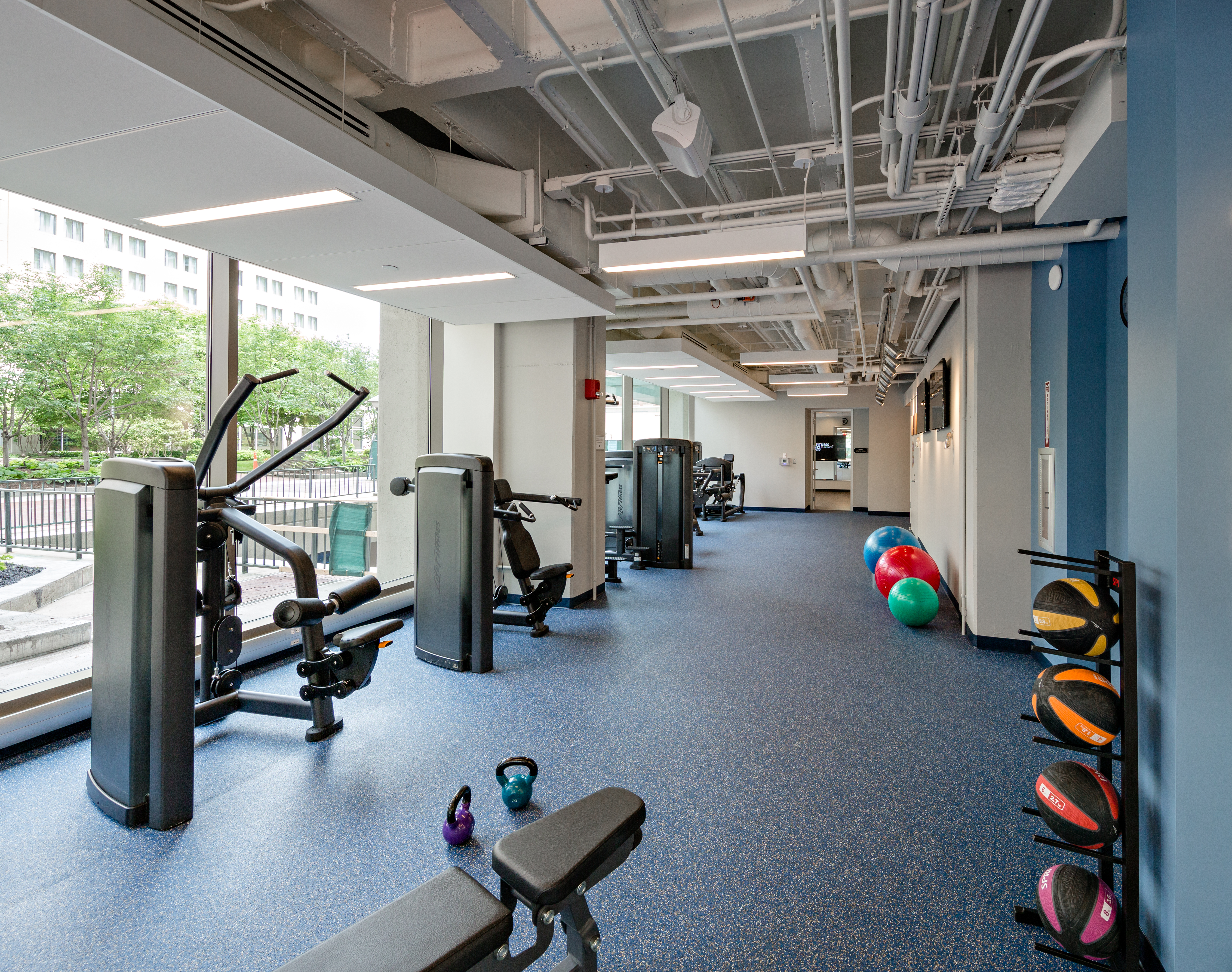 Gym at Avalon At Prudential Center (4 of 5)