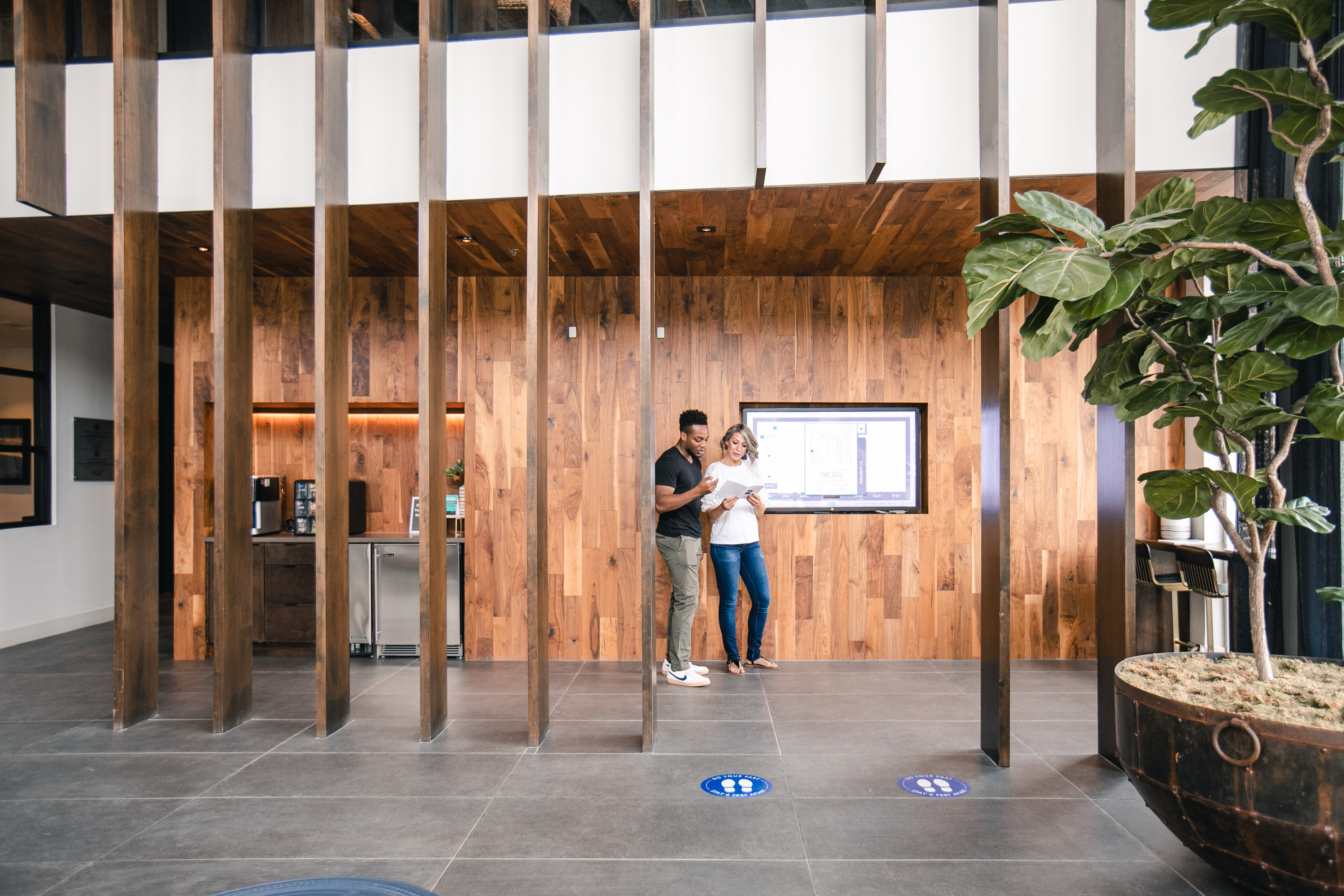 Lobby at Avalon West Plano