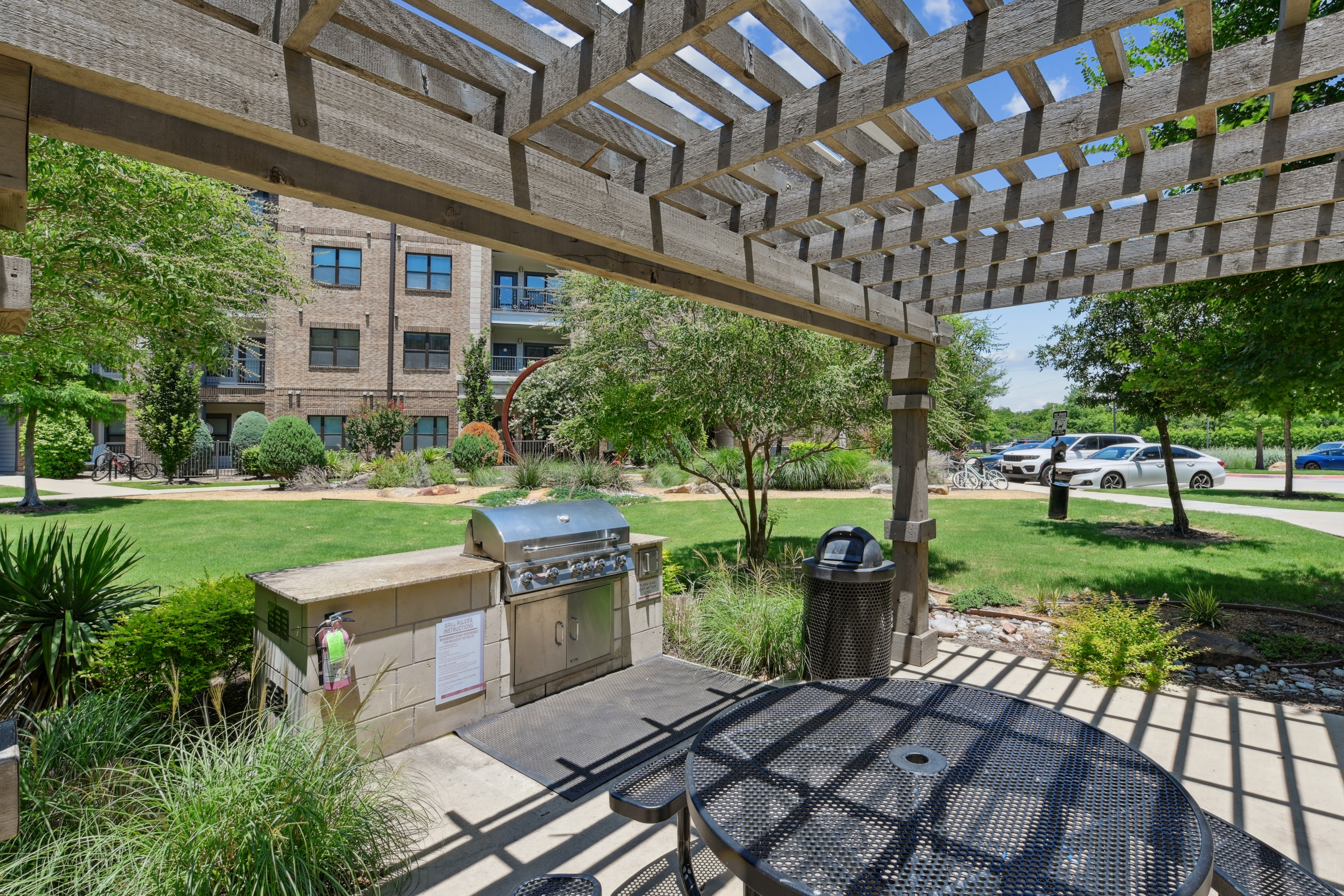Grill area at Avalon