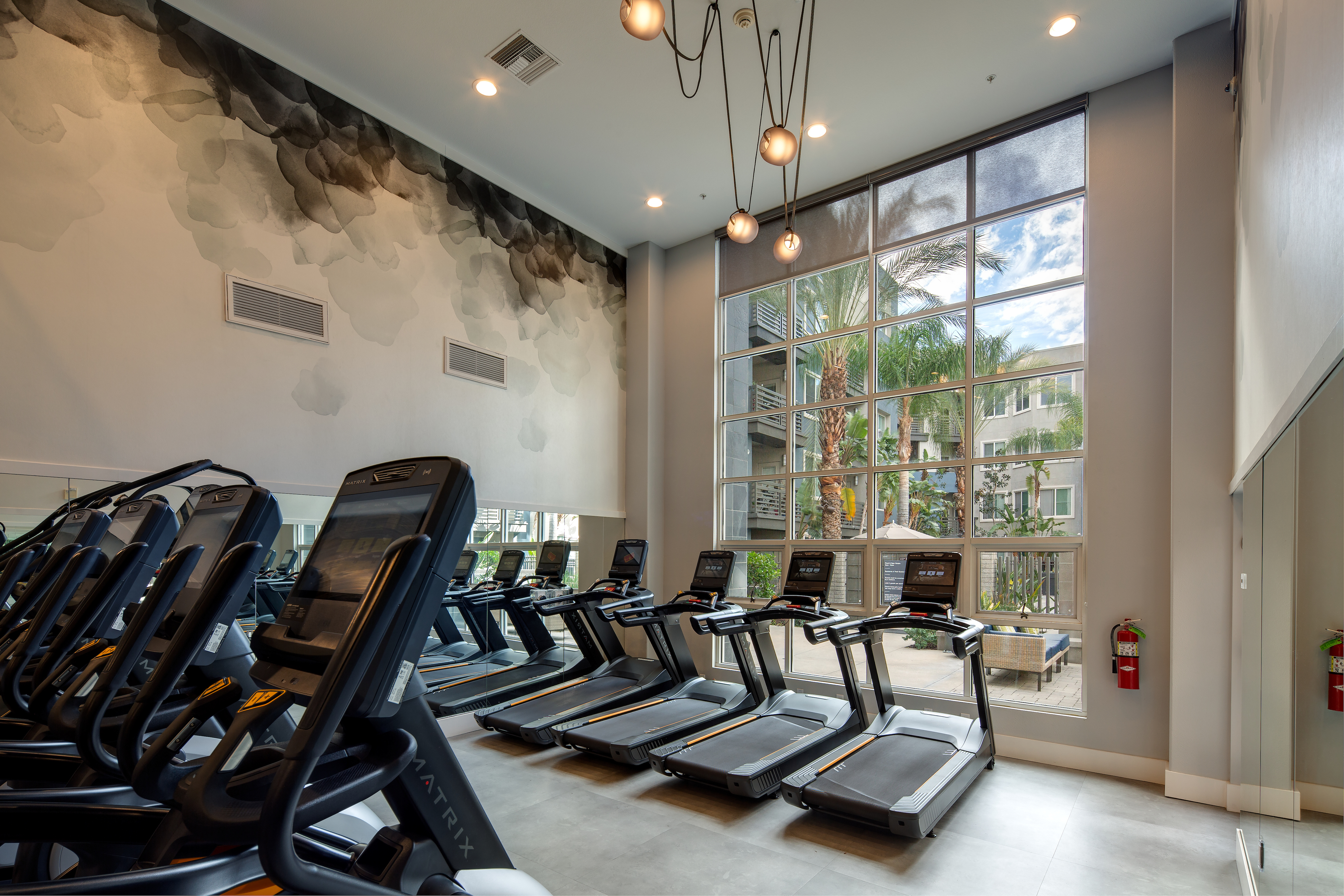 Gym at Avalon Warner Place (2 of 3)