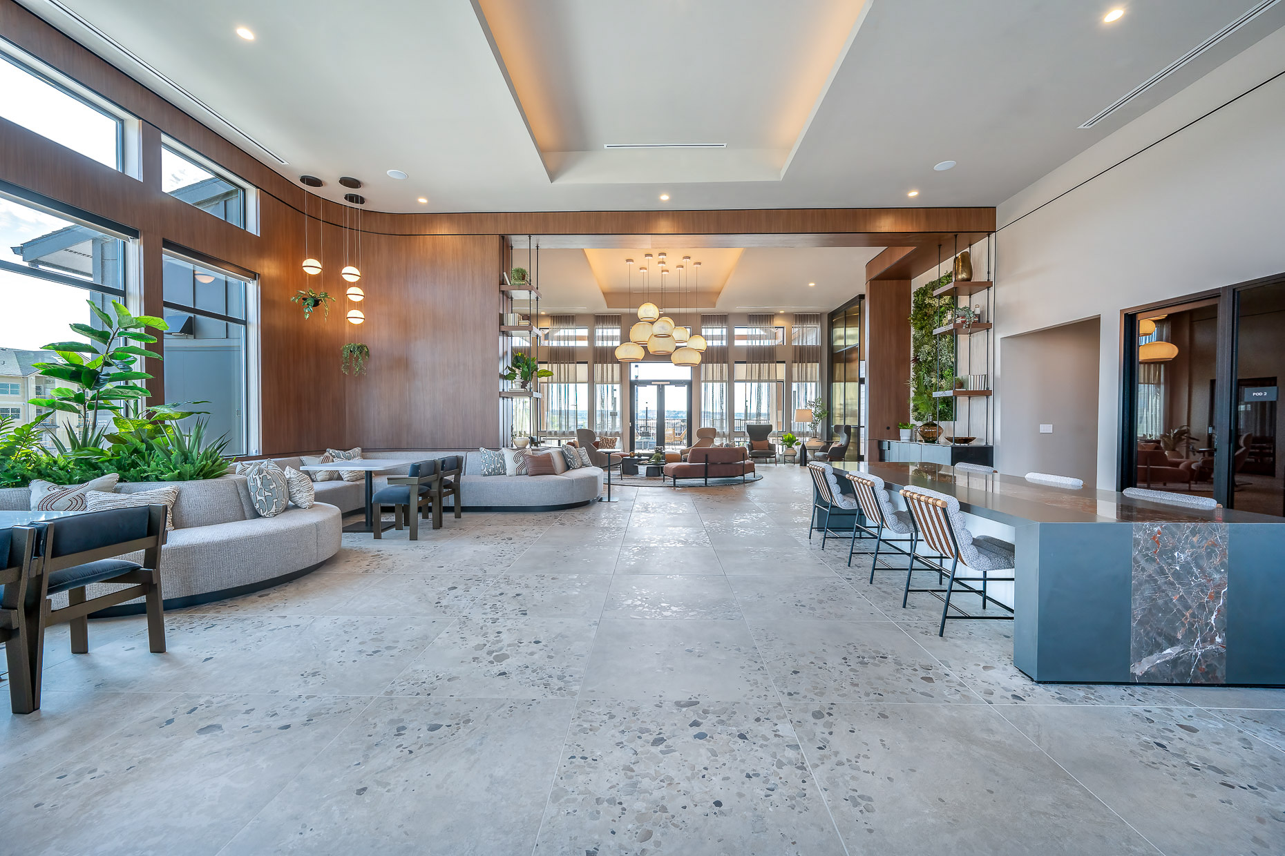 Lobby at Avalon (1 of 3)