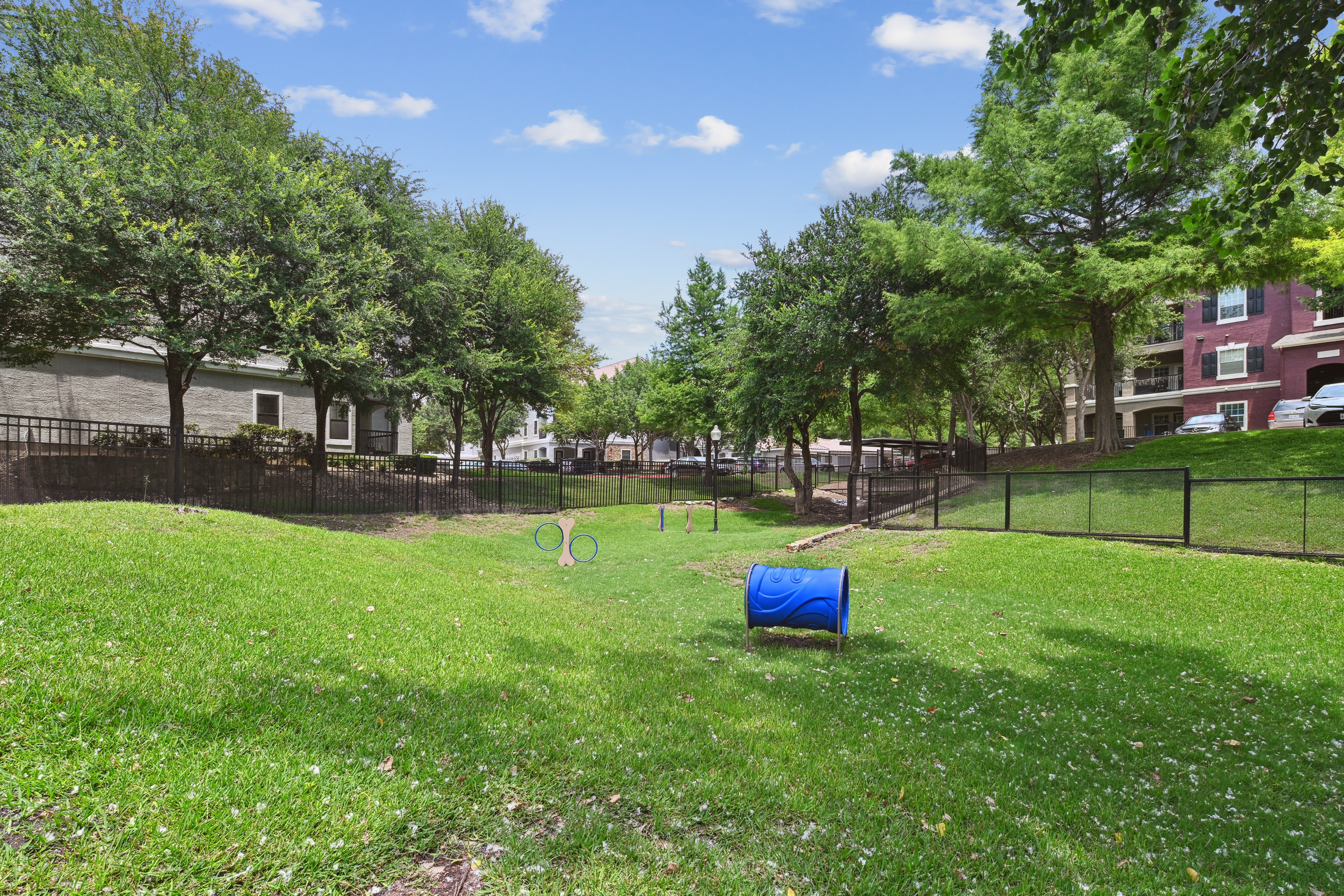 Dog park at Eaves Twin Creeks