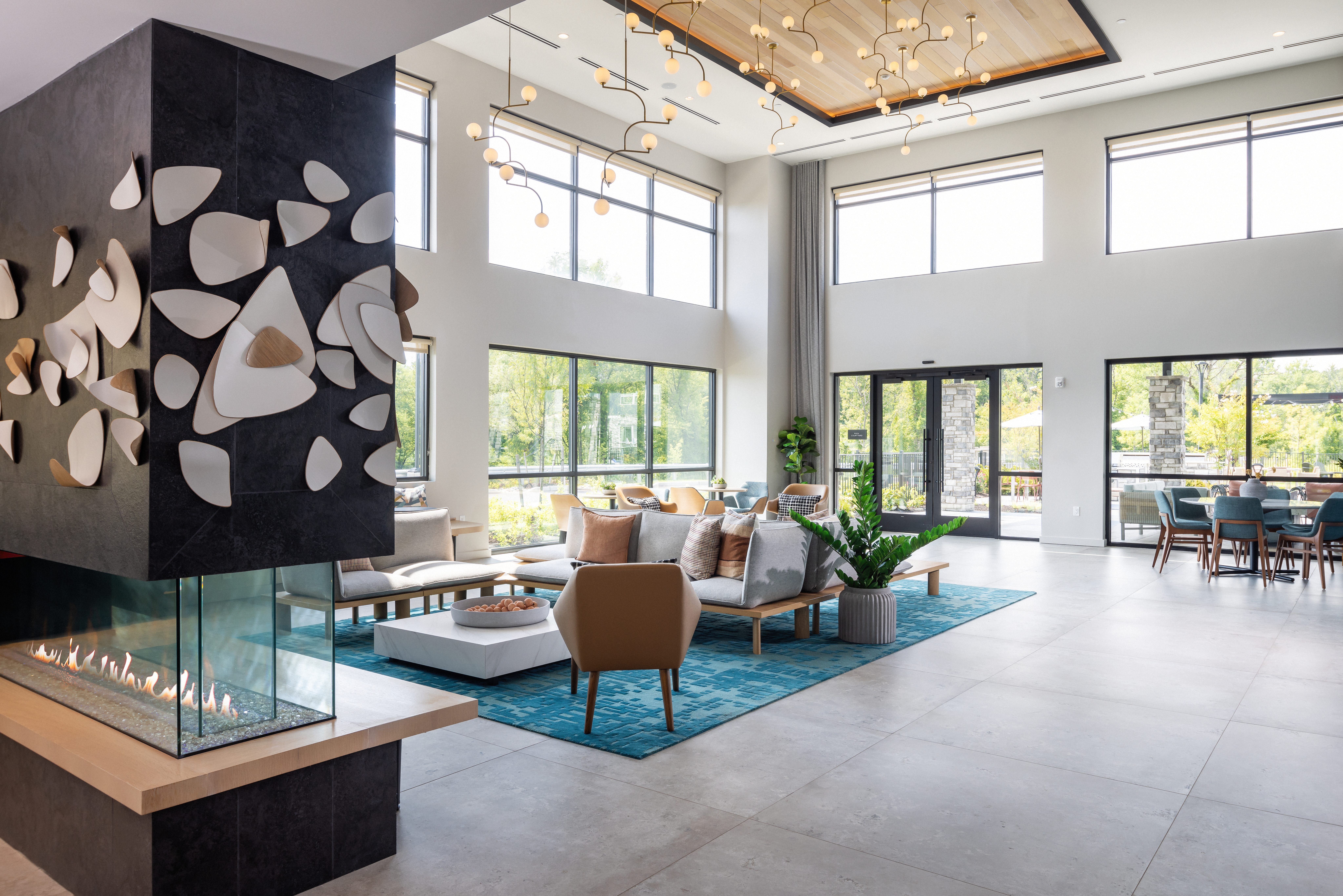 Lobby at Avalon Montville (2 of 3)