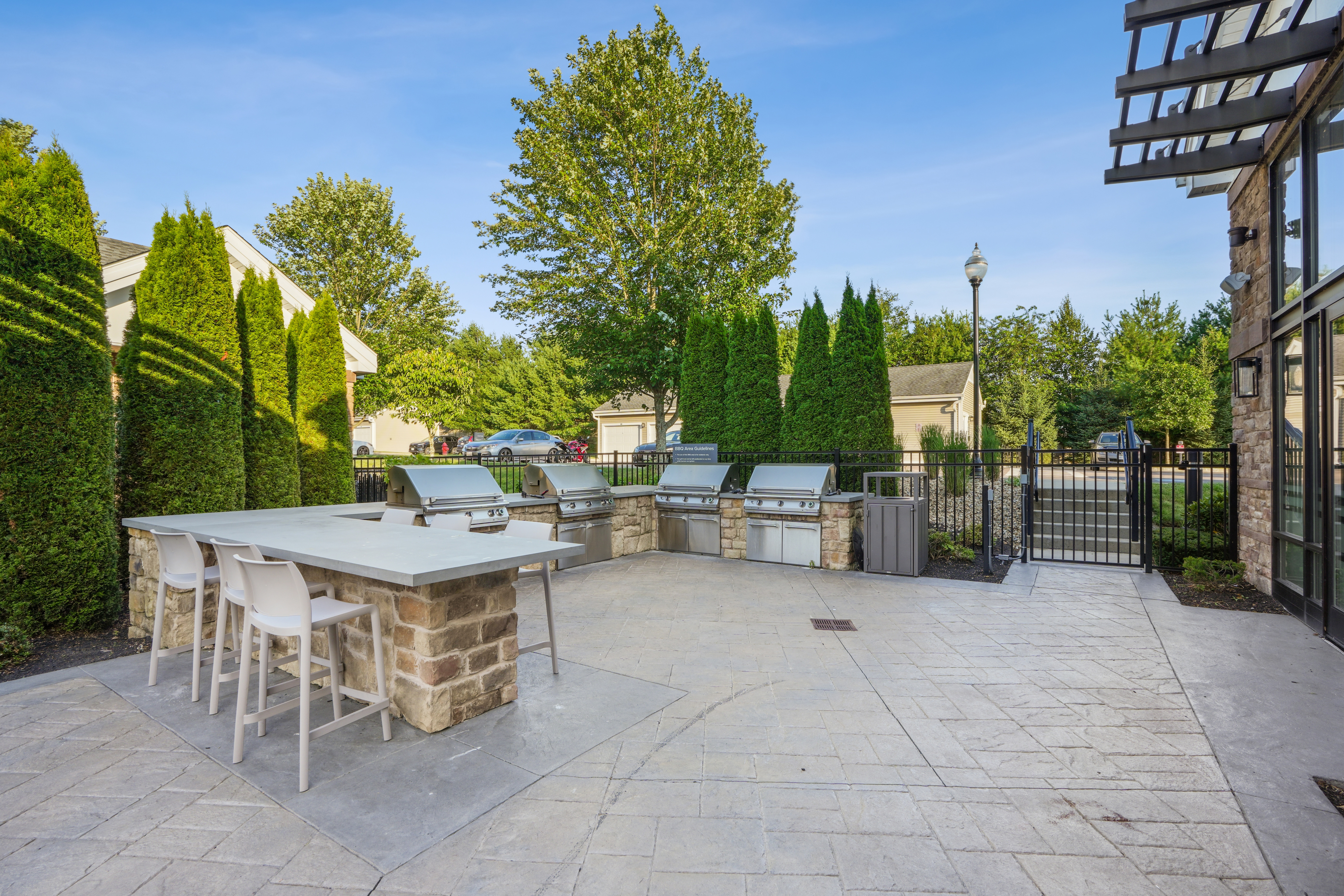 Grill area at Avalon Easton (1 of 2)
