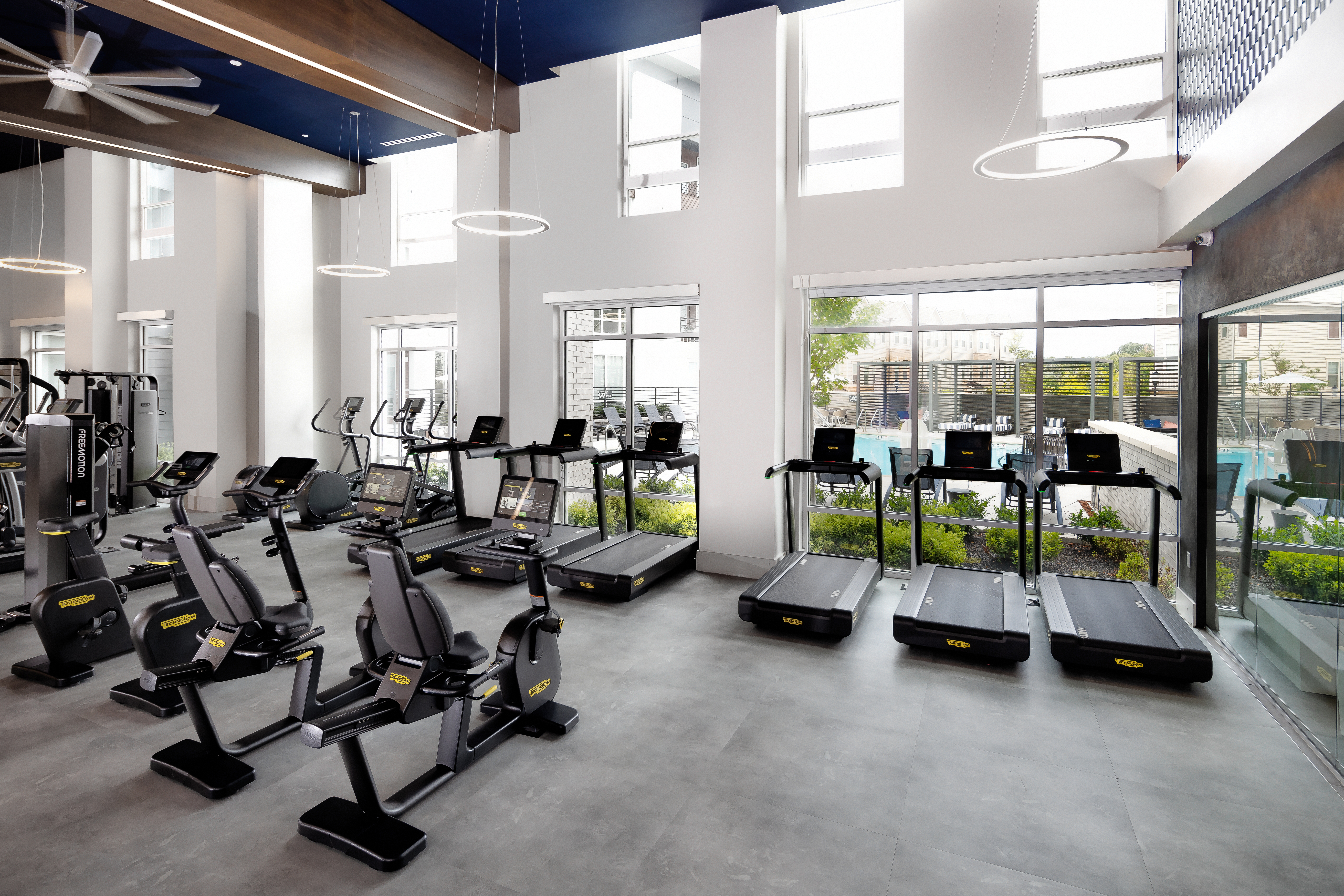 Gym at Avalon Somerville Station (1 of 2)