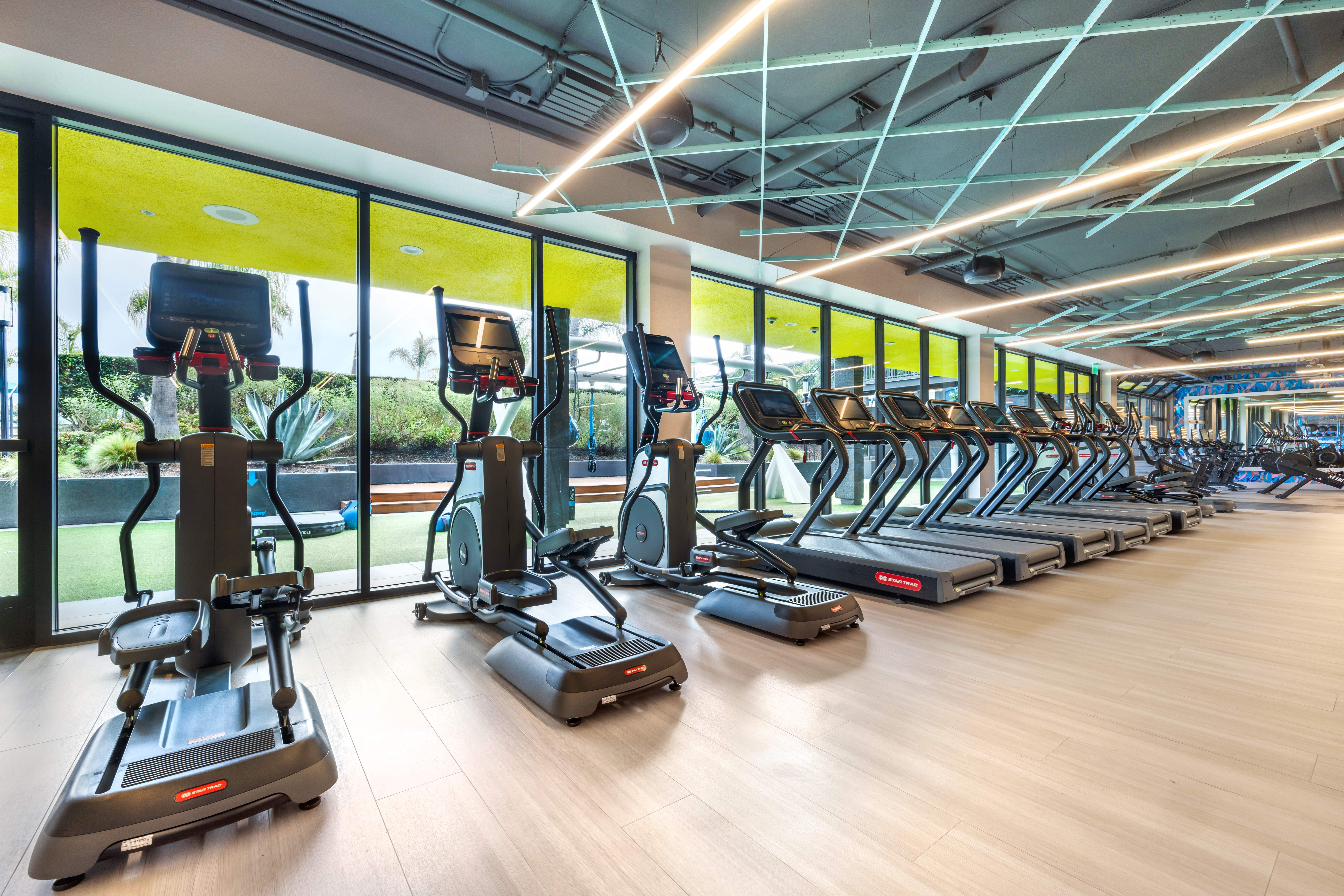Gym at Ava Pacific Beach (1 of 5)
