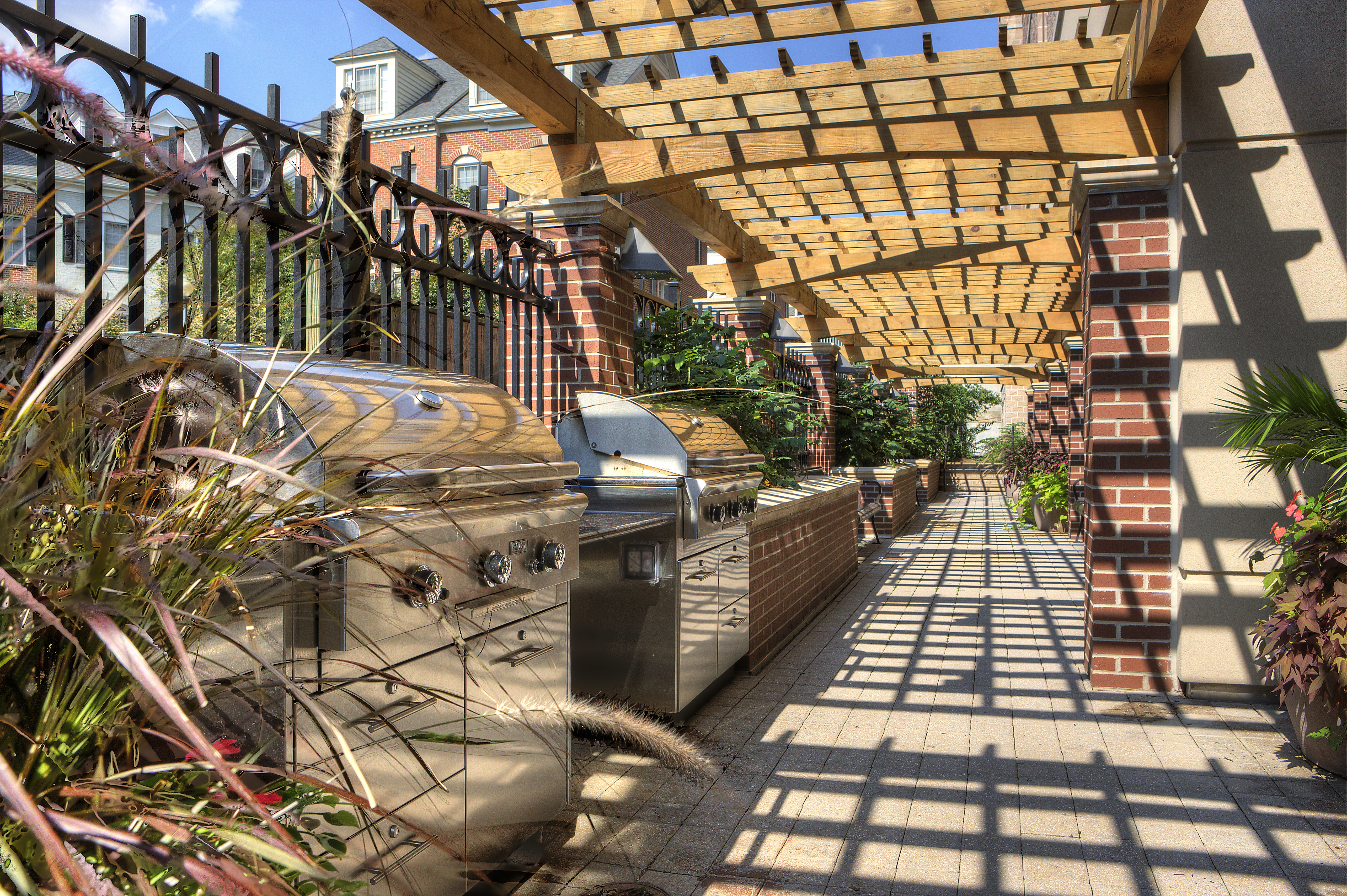 Grill area at Kanso