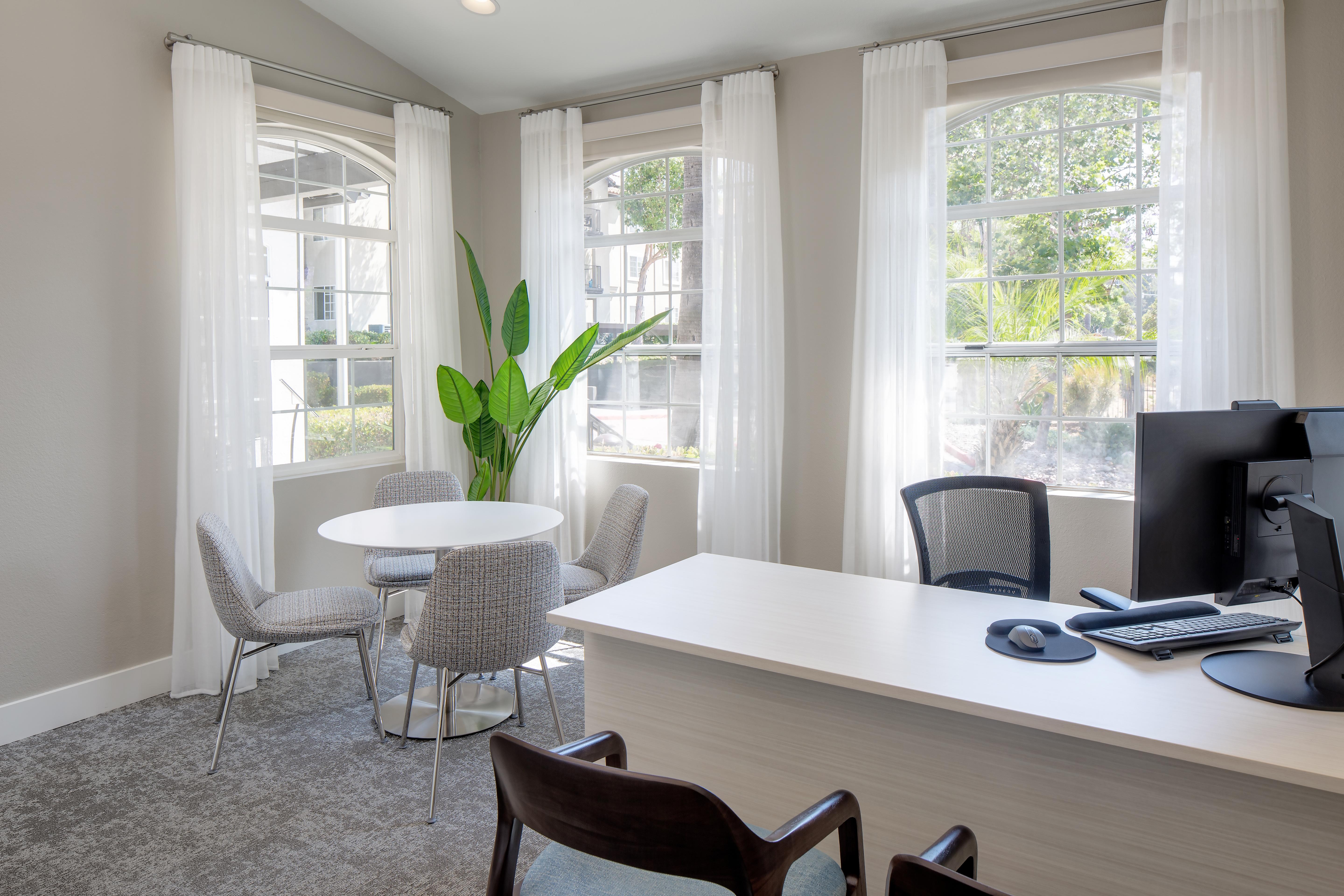 Work space at Eaves