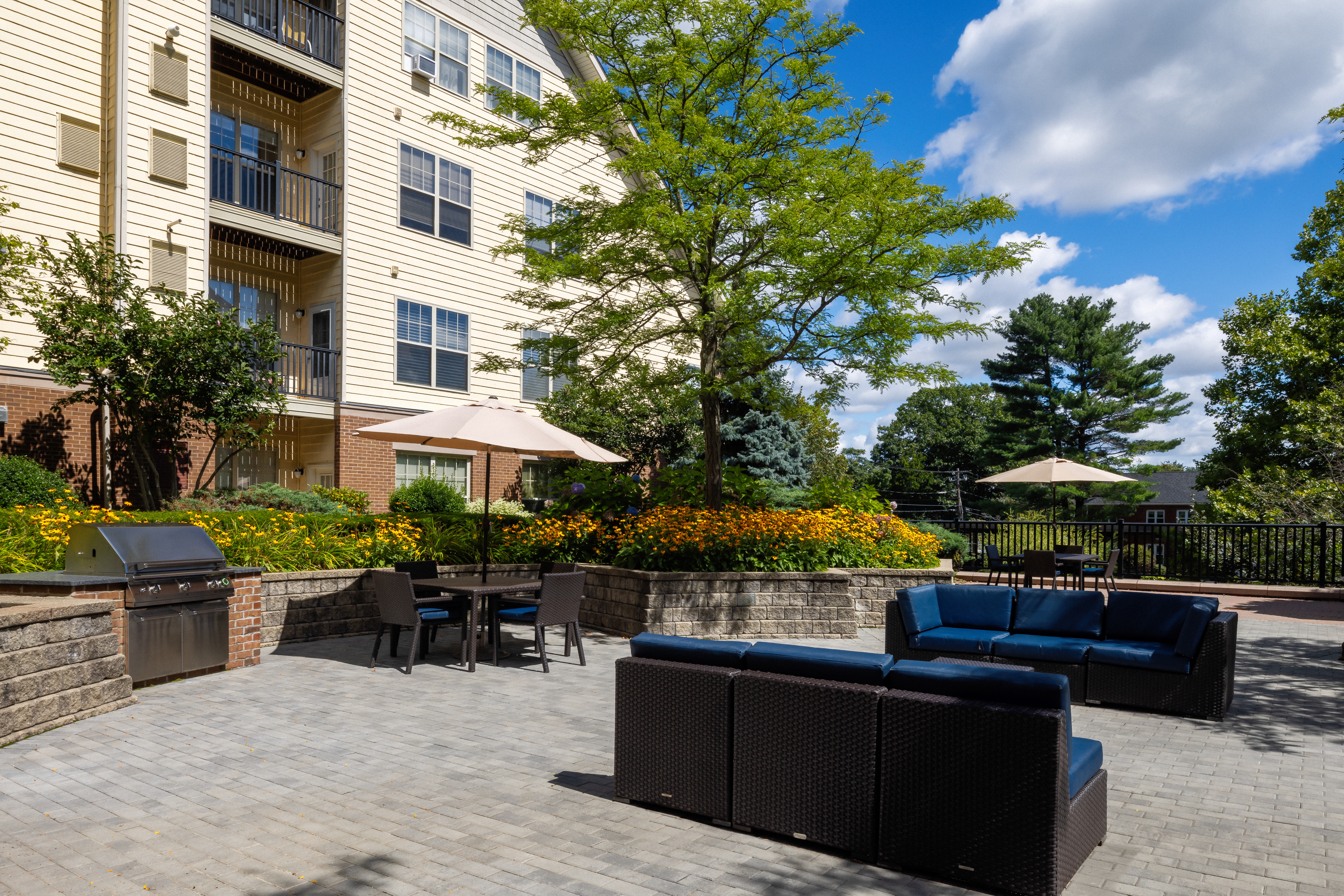 Grill area at Avalon At