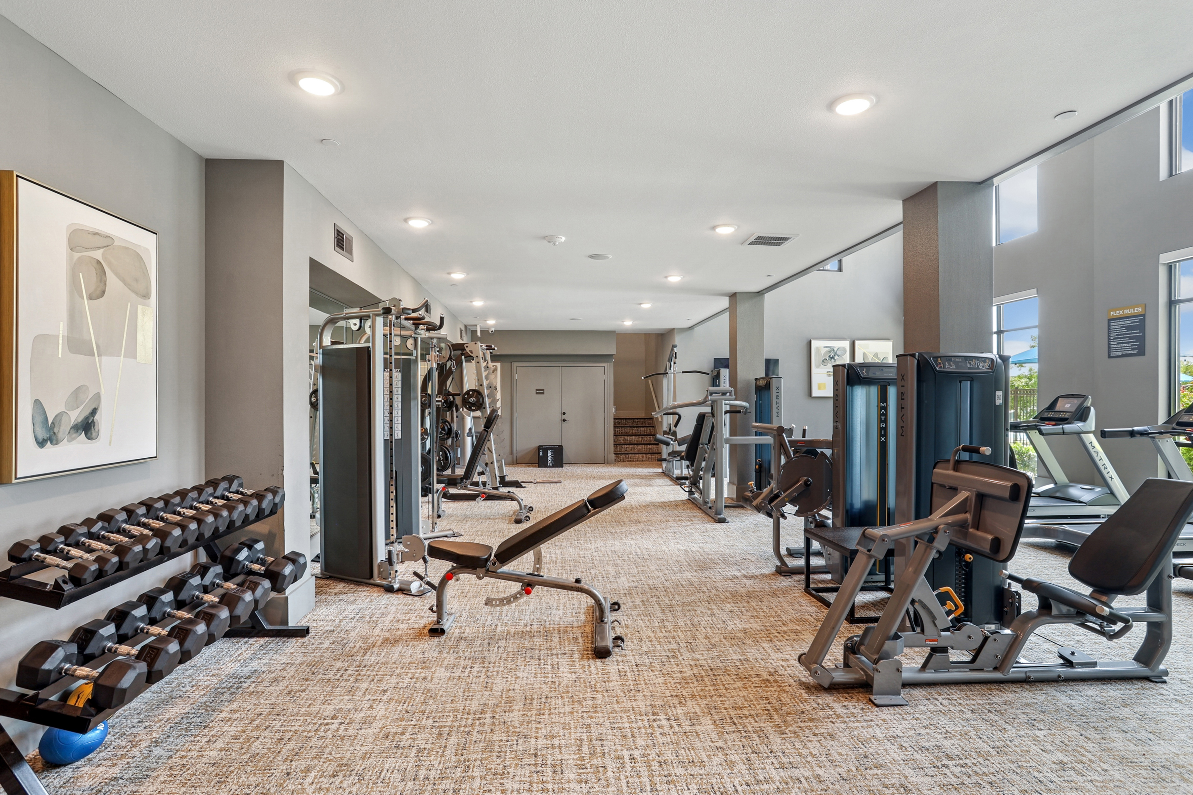 Gym at Avalon Frisco North (2 of 5)