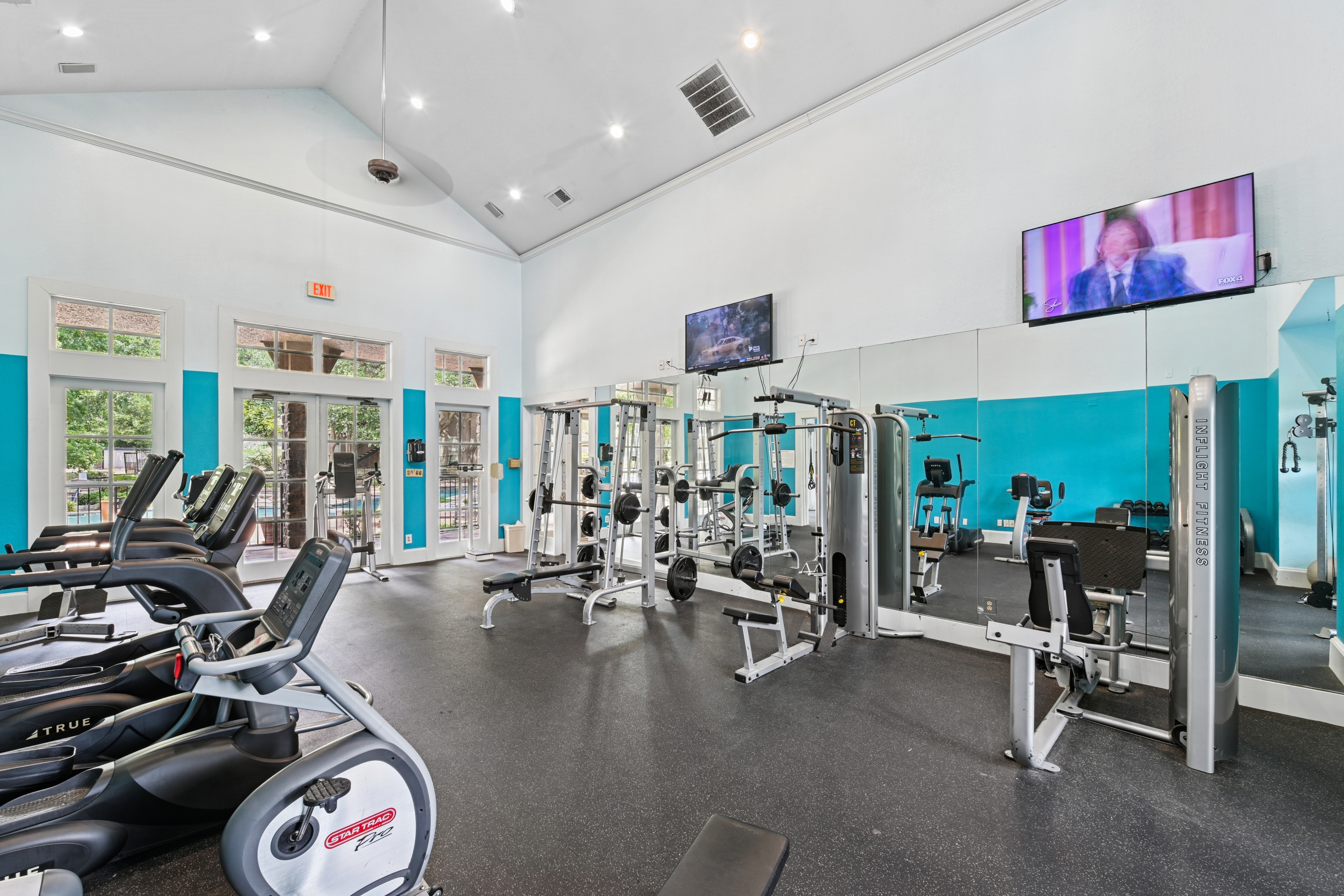 Gym at Eaves North (1 of 2)