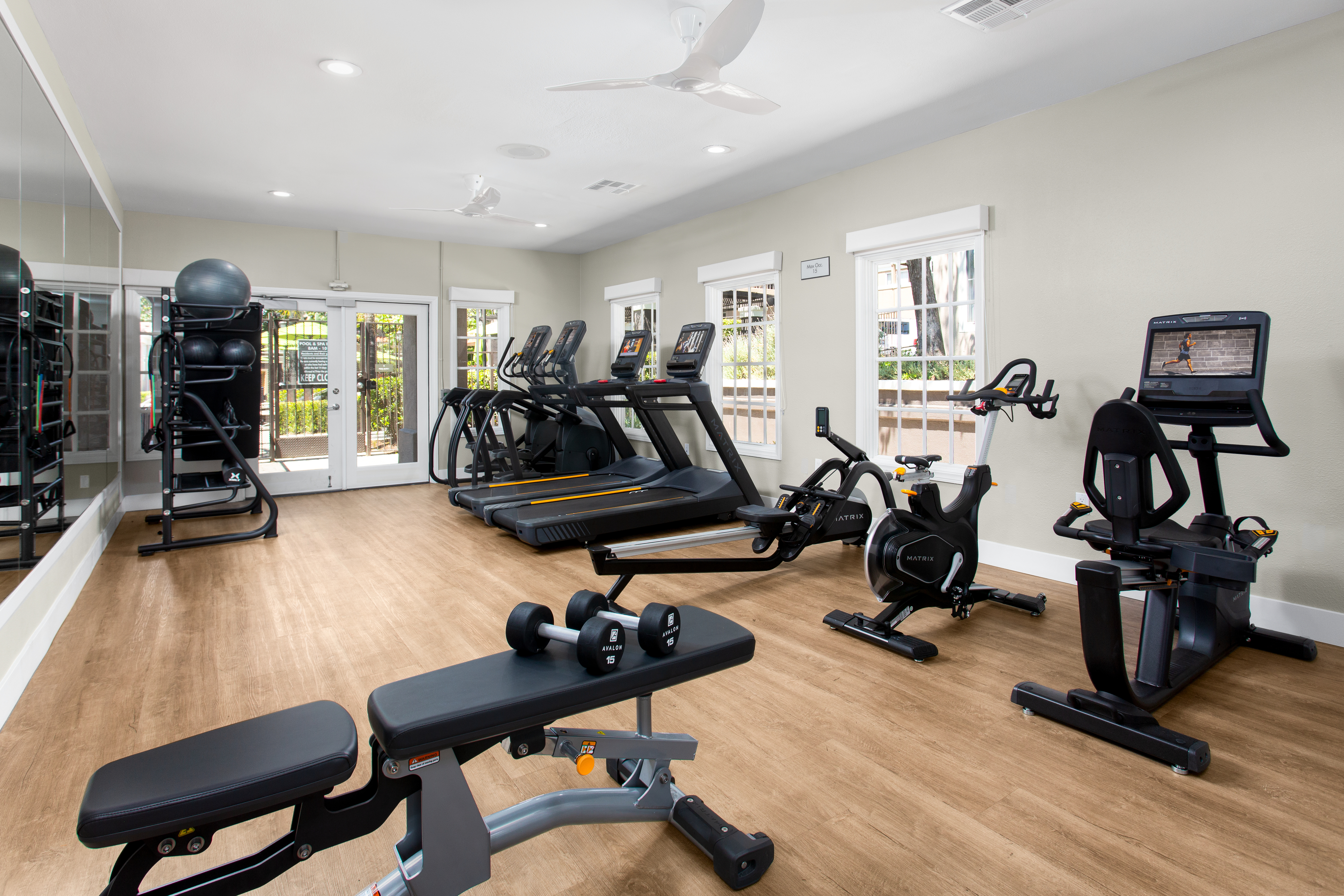 Gym at Eaves Santa Margarita (1 of 4)