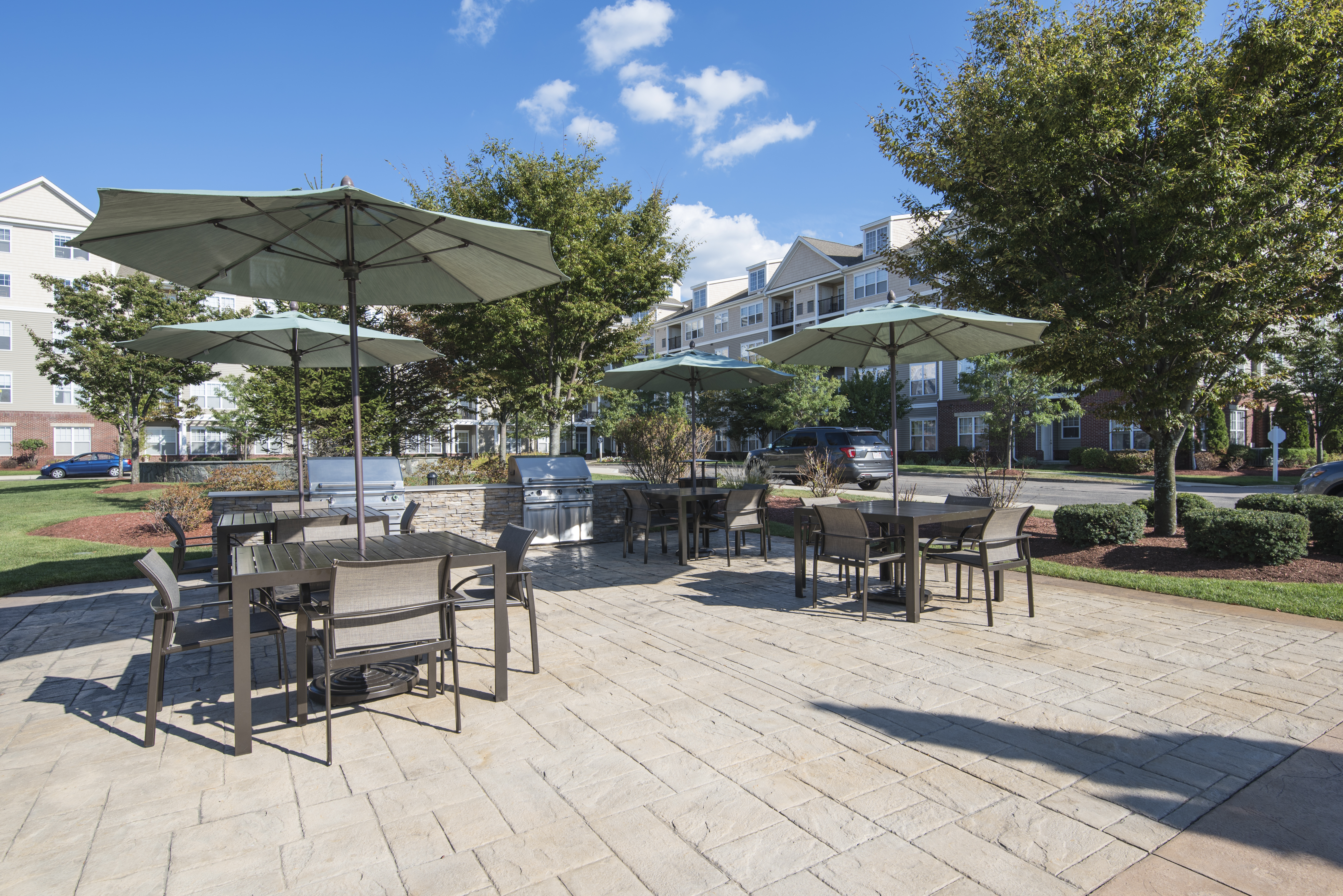 Grill area at Avalon At The Hingham Shipyard (2 of 2)