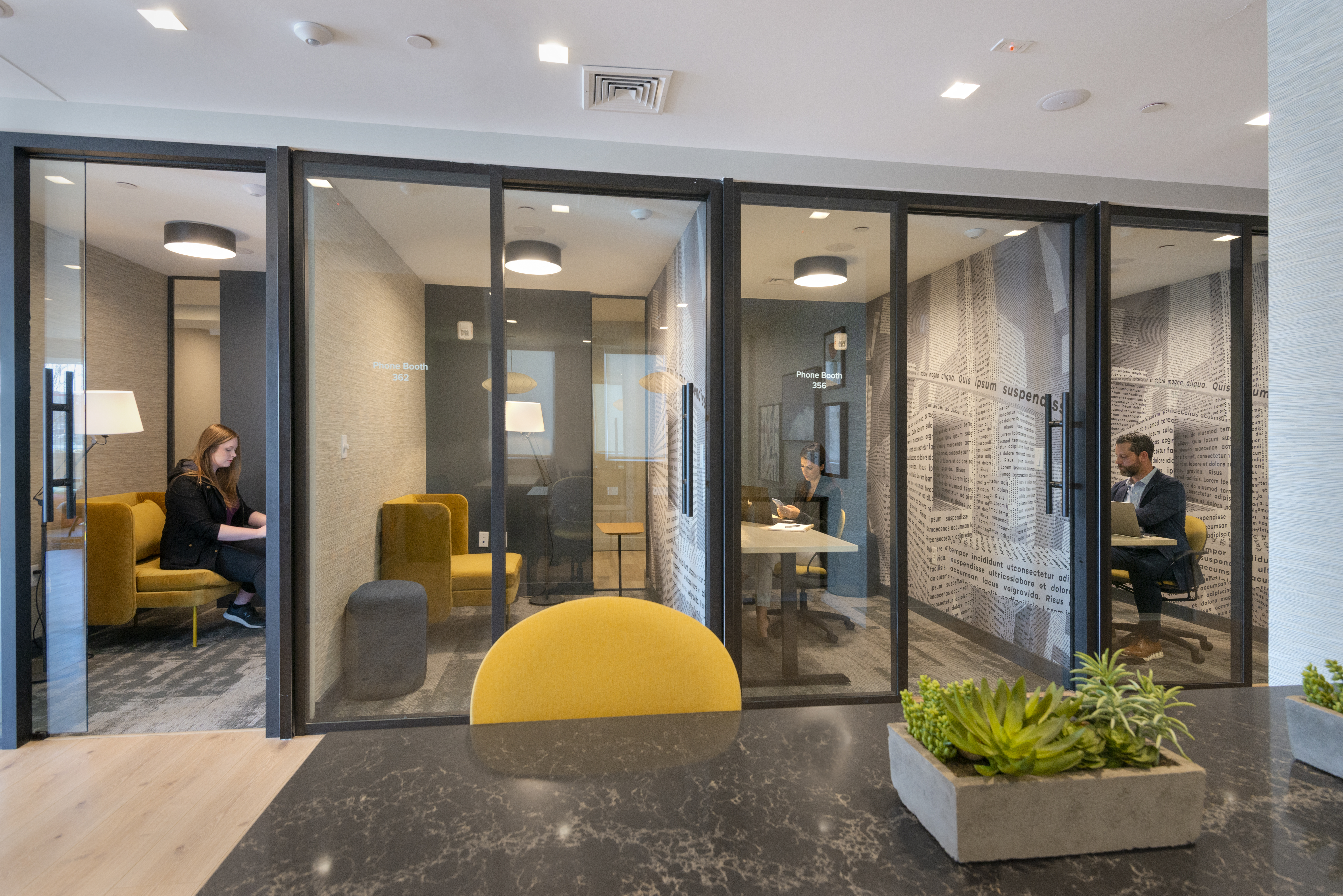 Work space at Avalon (2 of 3)